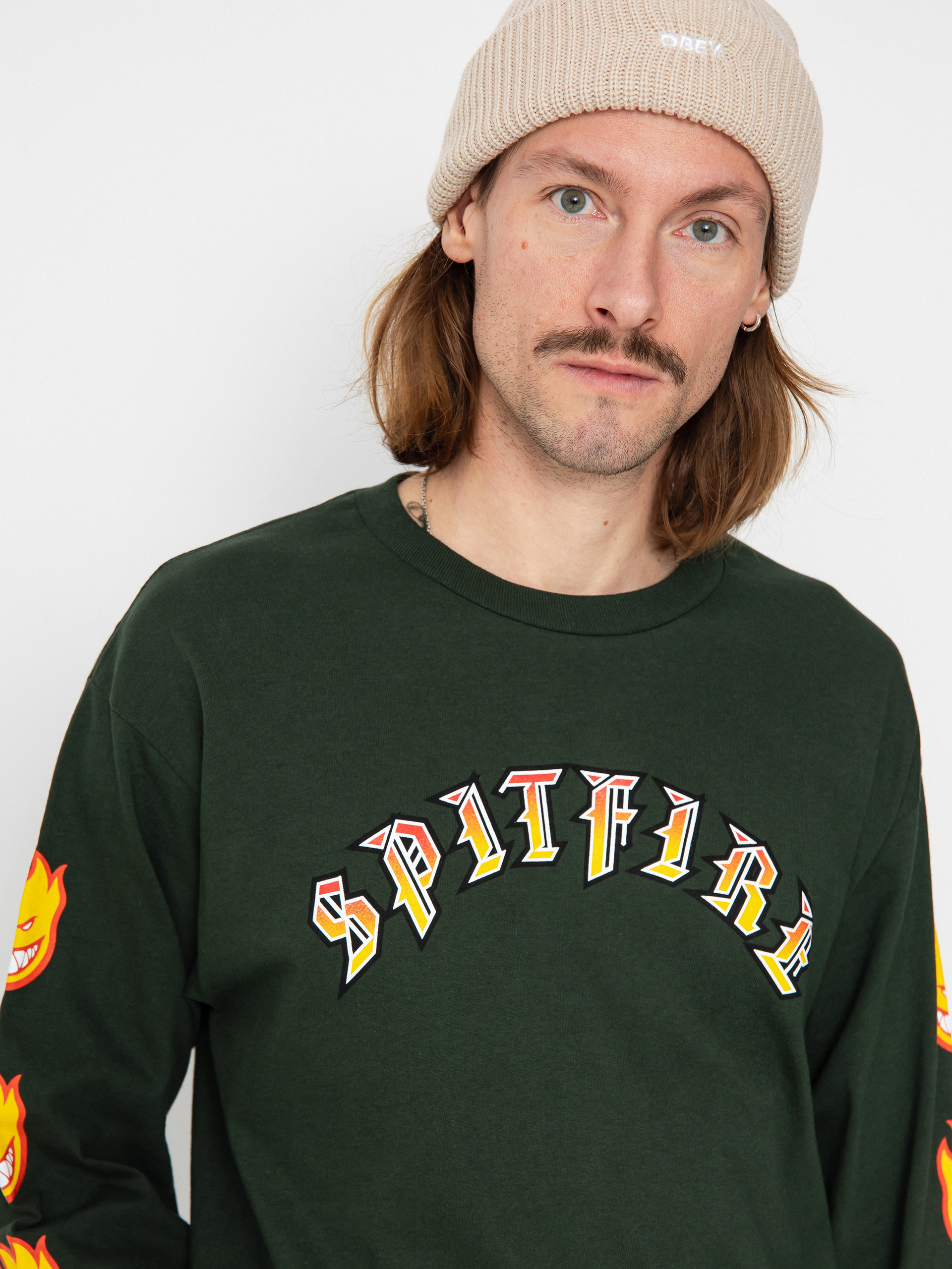 Longsleeve Spitfire Pr Ol E Bg (forest green)
