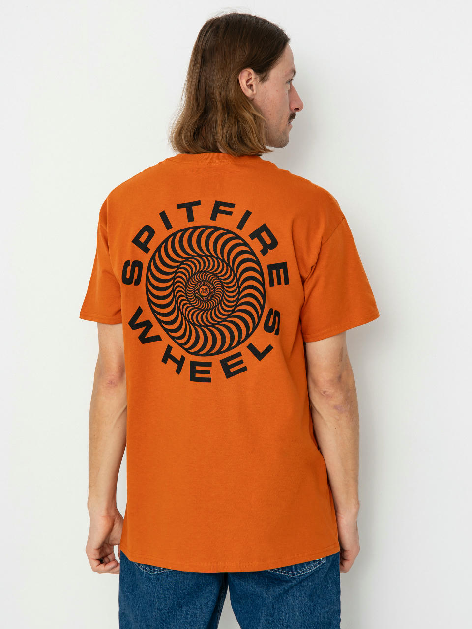 Tricou Spitfire Classic 87 Swirl (orange/black)