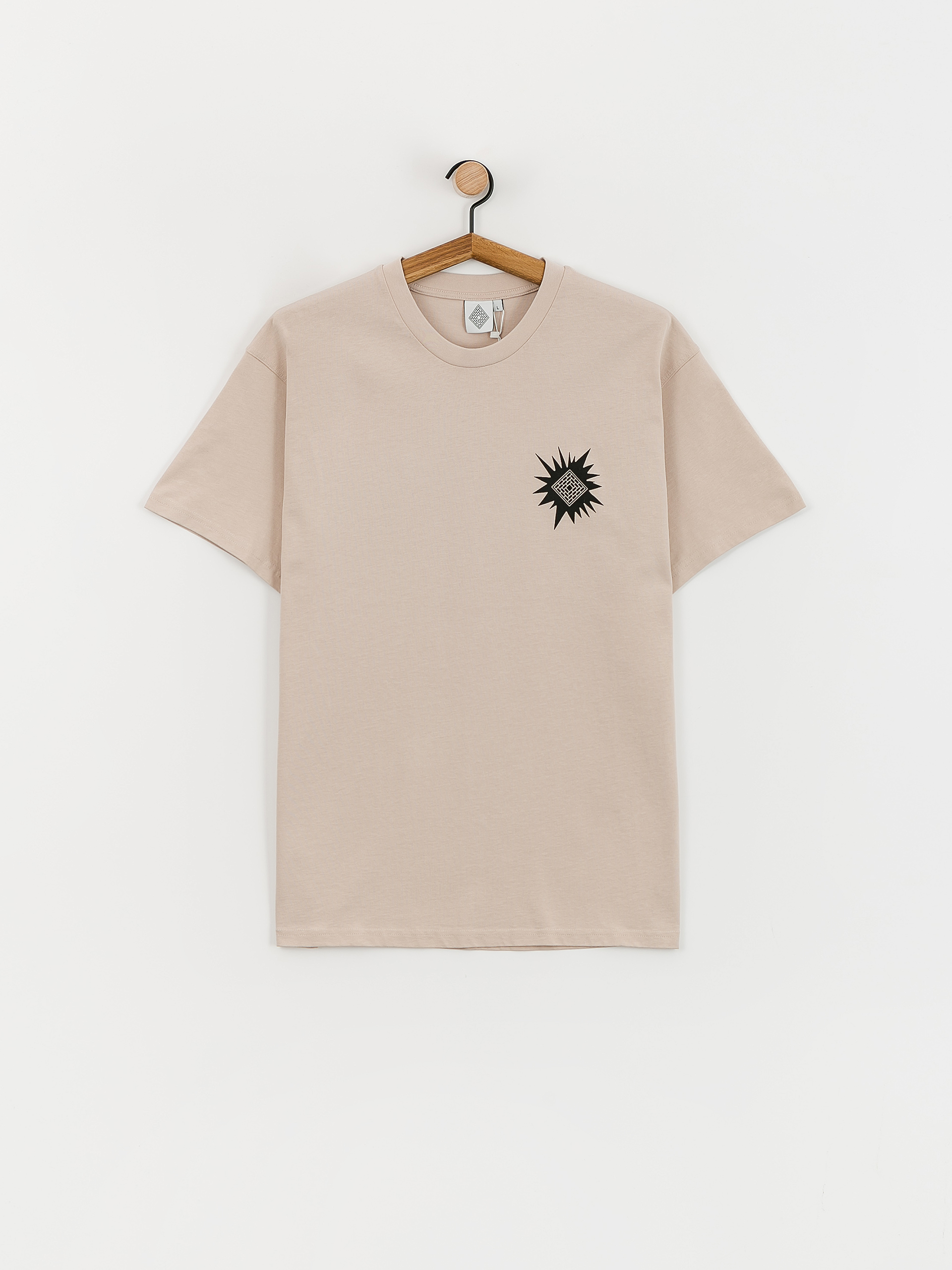 Tricou The National Skateboard Co Office Politics Logo (sand)