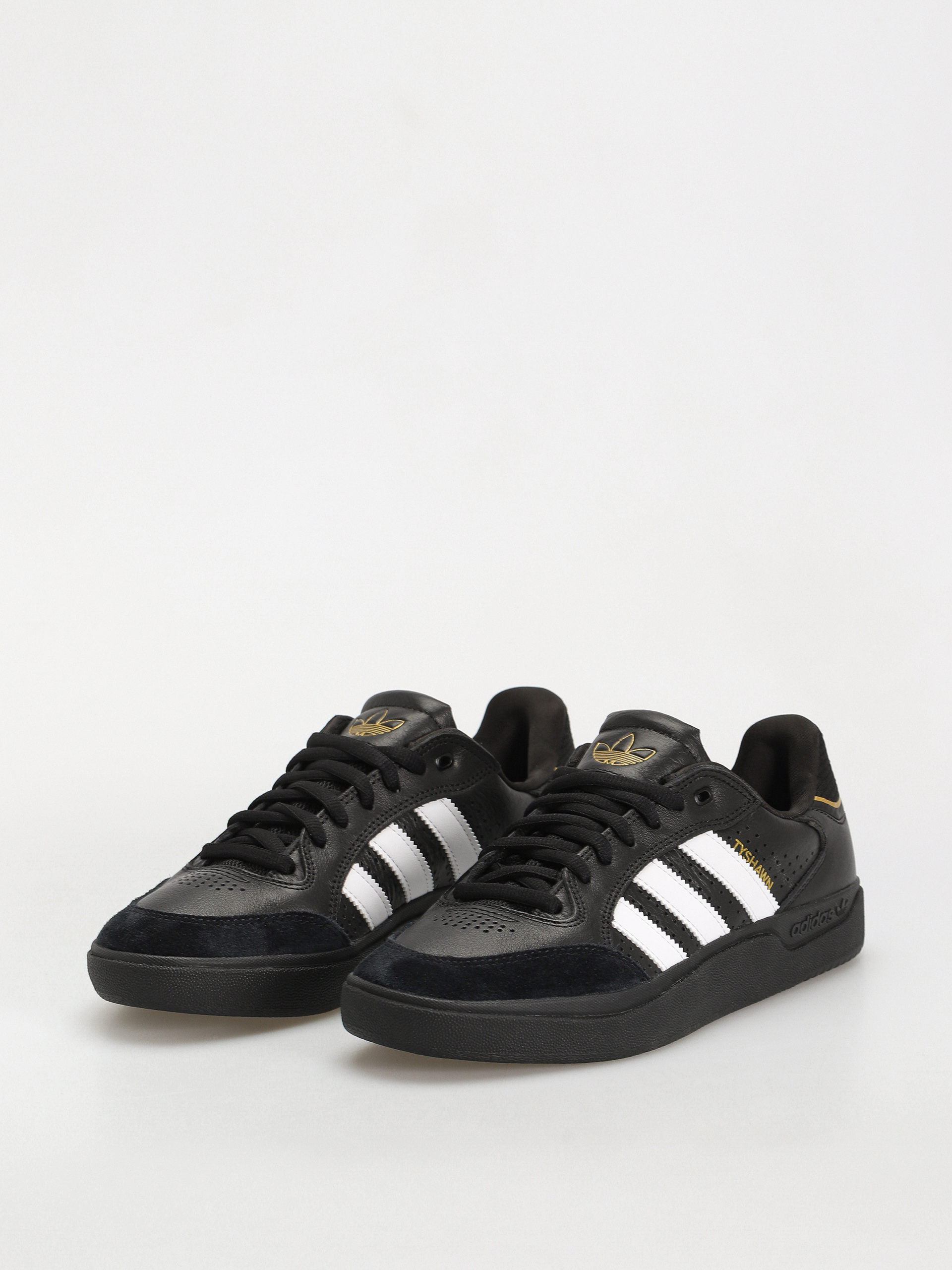 Pantofi adidas Tyshawn Low (cblack/ftwwht/goldmt)
