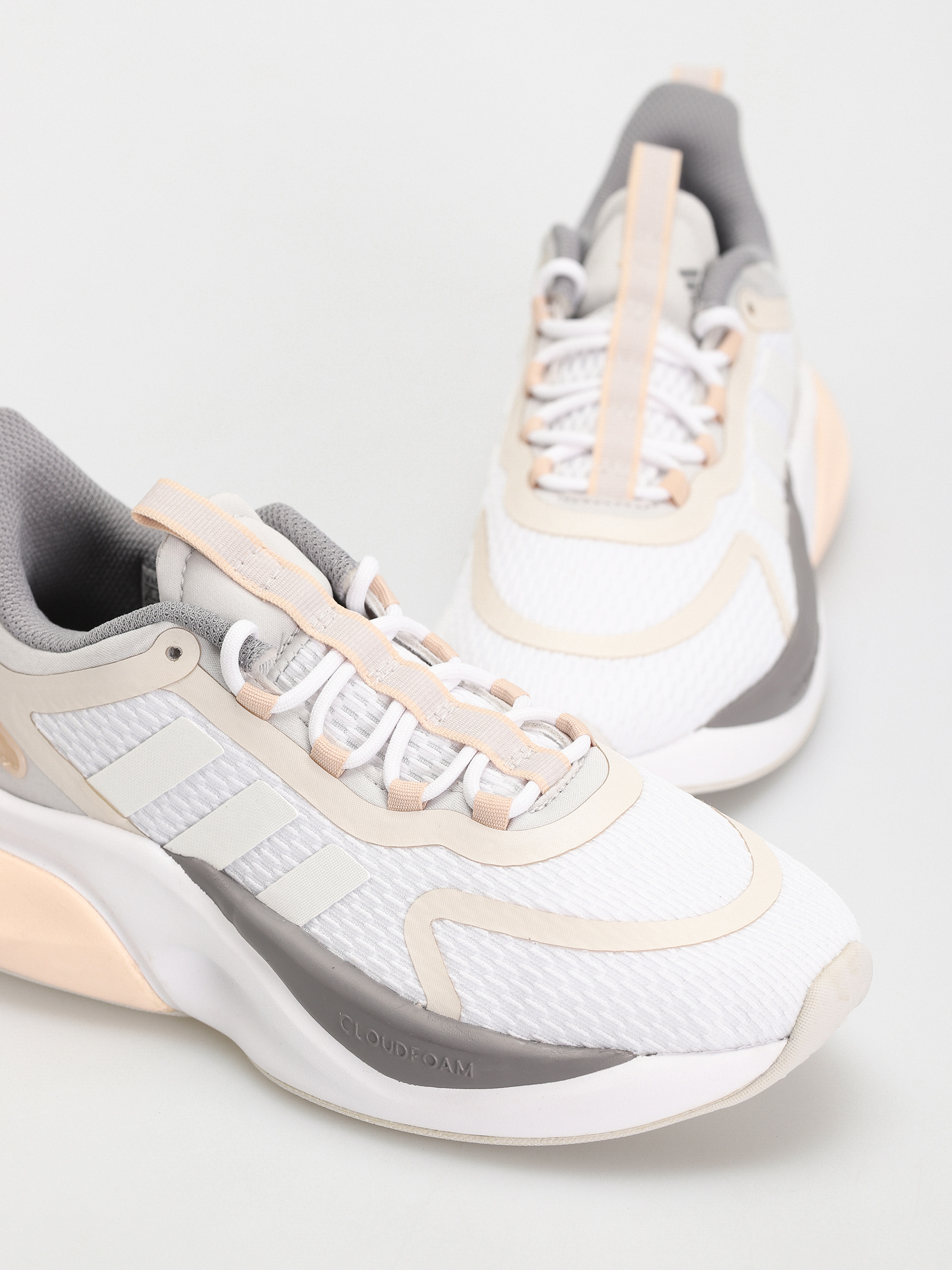 Pantofi adidas AlphaBounce + Wmn (ftwwht/zeromt/grethr)
