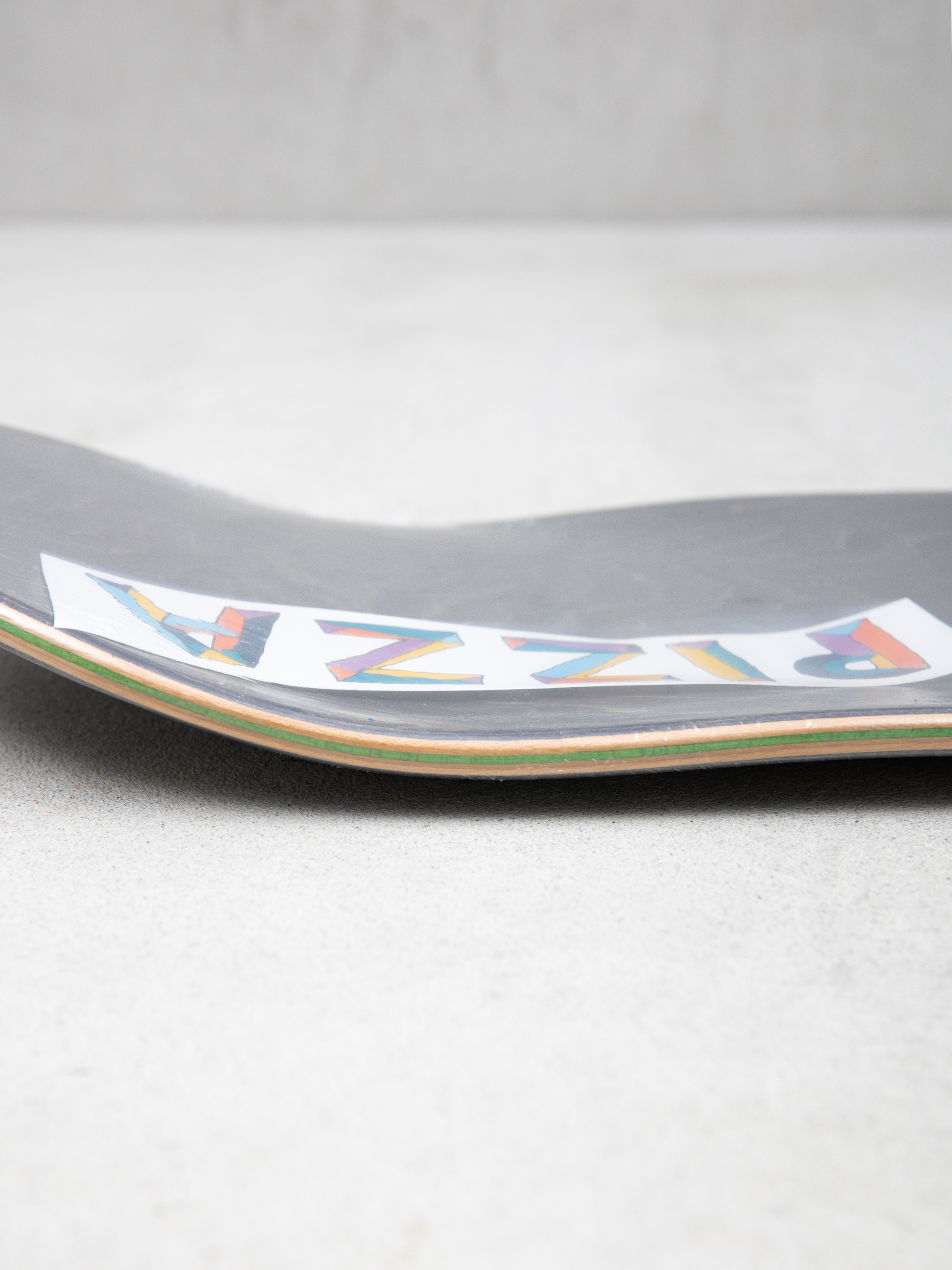 Placă Pizza Skateboards Deaf (black)