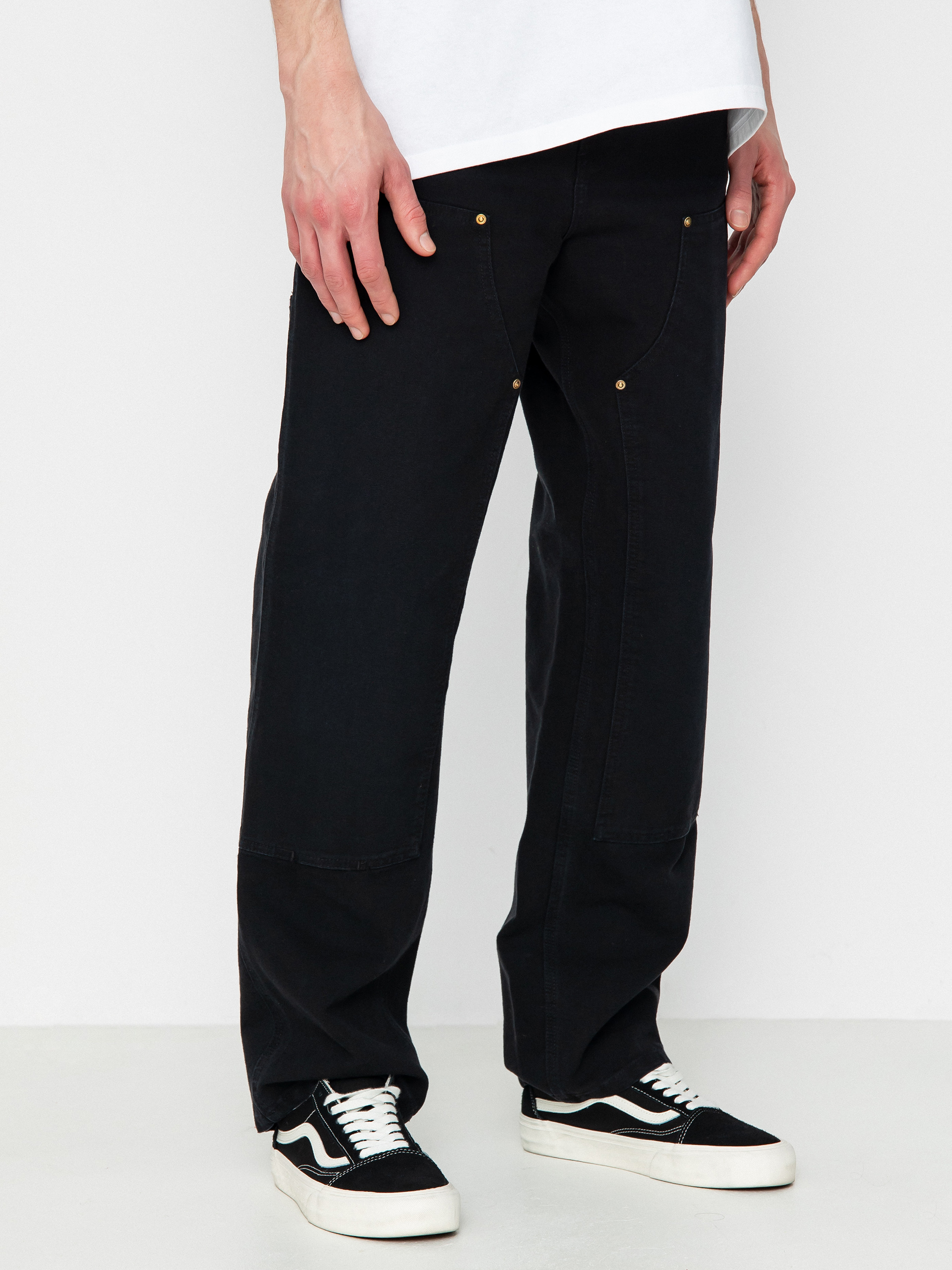 Pantaloni Carhartt WIP Double Knee (black)