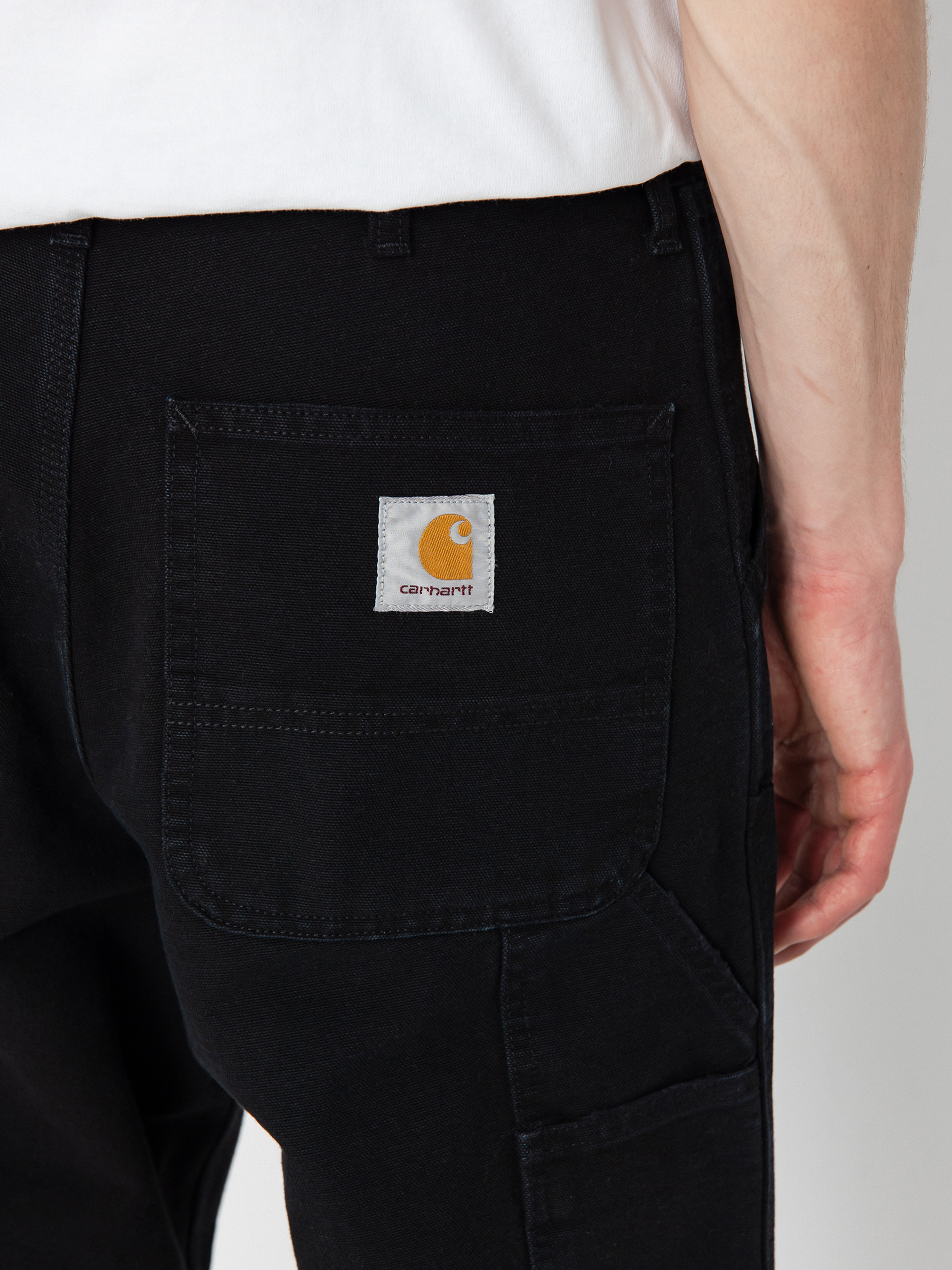 Pantaloni Carhartt WIP Double Knee (black)