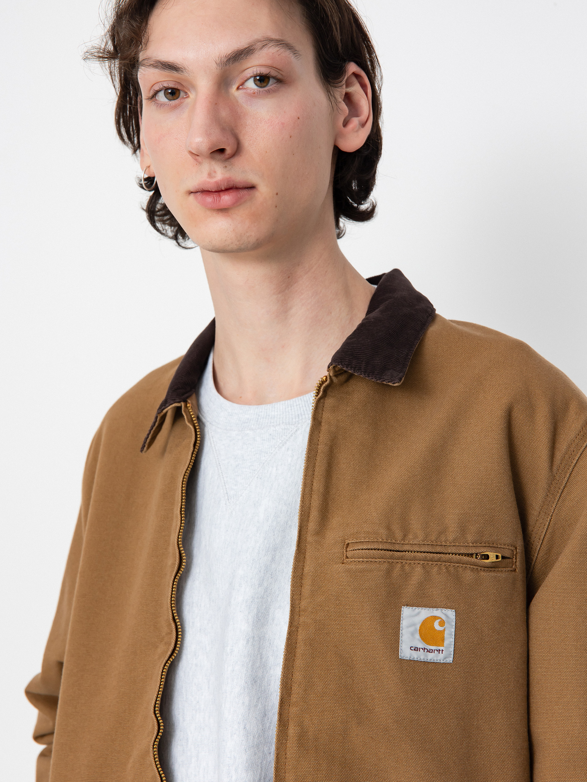 Geacă Carhartt WIP Detroit (hamilton brown/tobacco)
