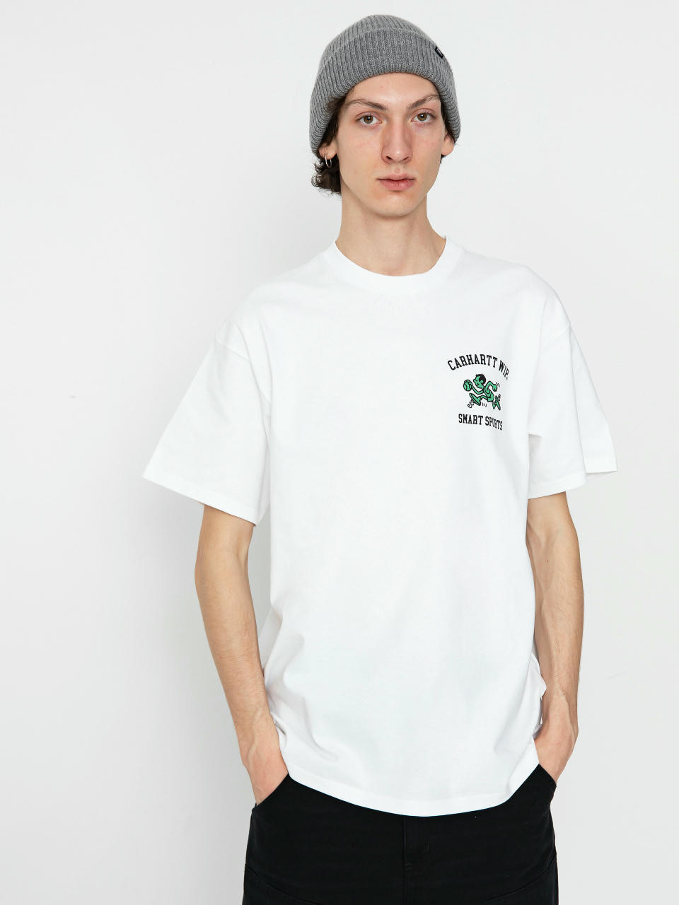 Tricou Carhartt WIP Smart Sports (white)