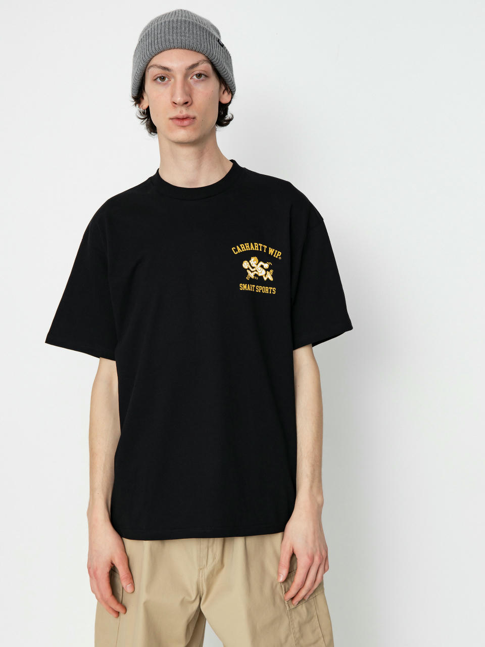 Tricou Carhartt WIP Smart Sports (black)