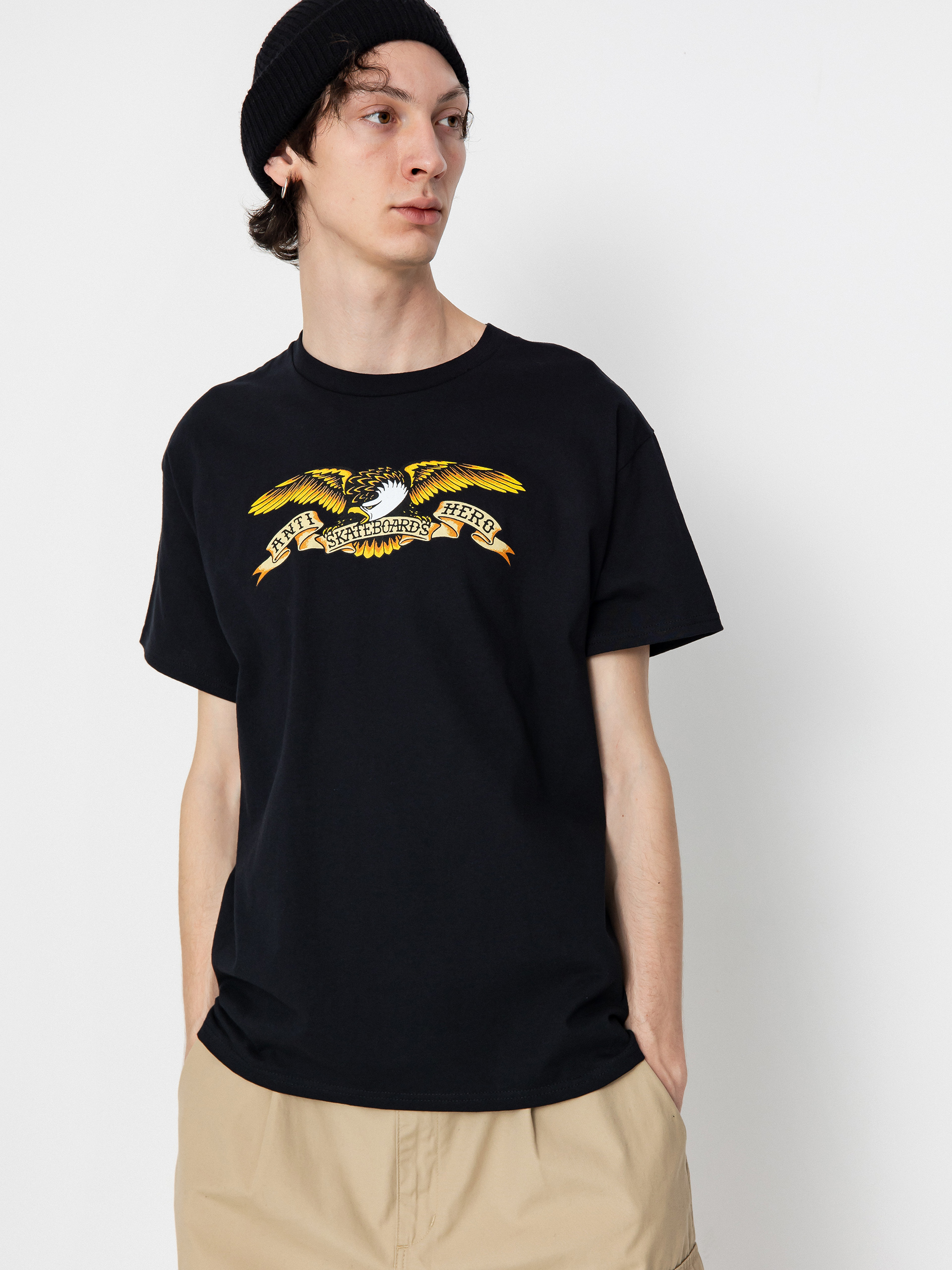 Tricou Antihero Eagle (black/multi)
