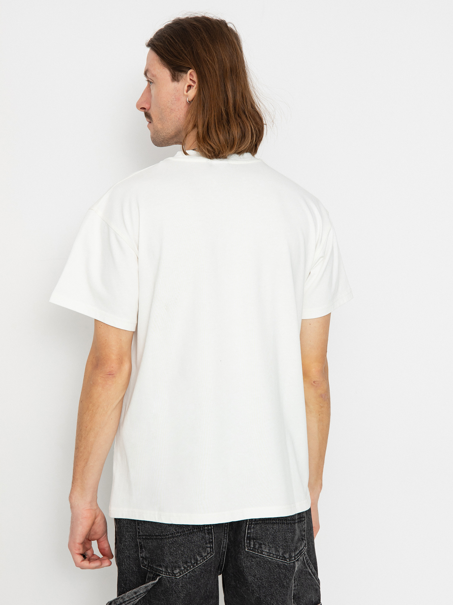 Tricou The National Skateboard Co Office Politics Triptych (off white)