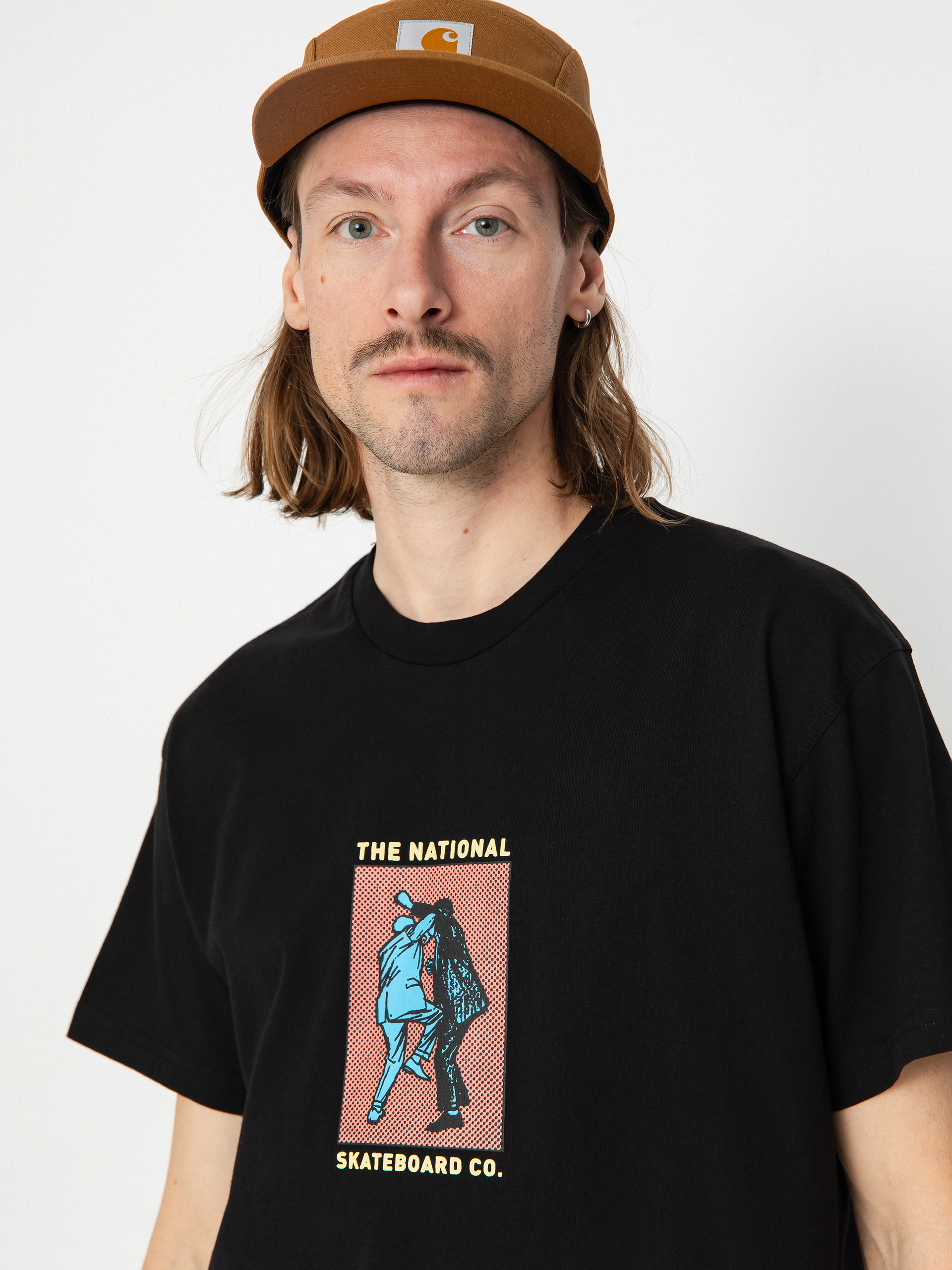 Tricou The National Skateboard Co Office Politics Prizefight (black)