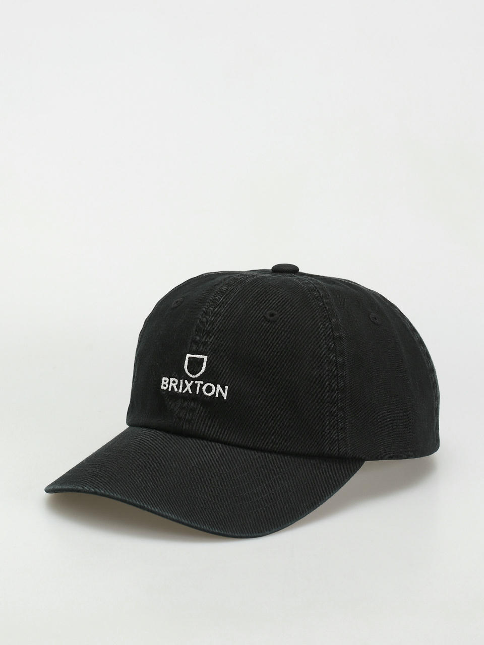 Șapcă Brixton Alpha Lp Cap (black/white vintage wash)