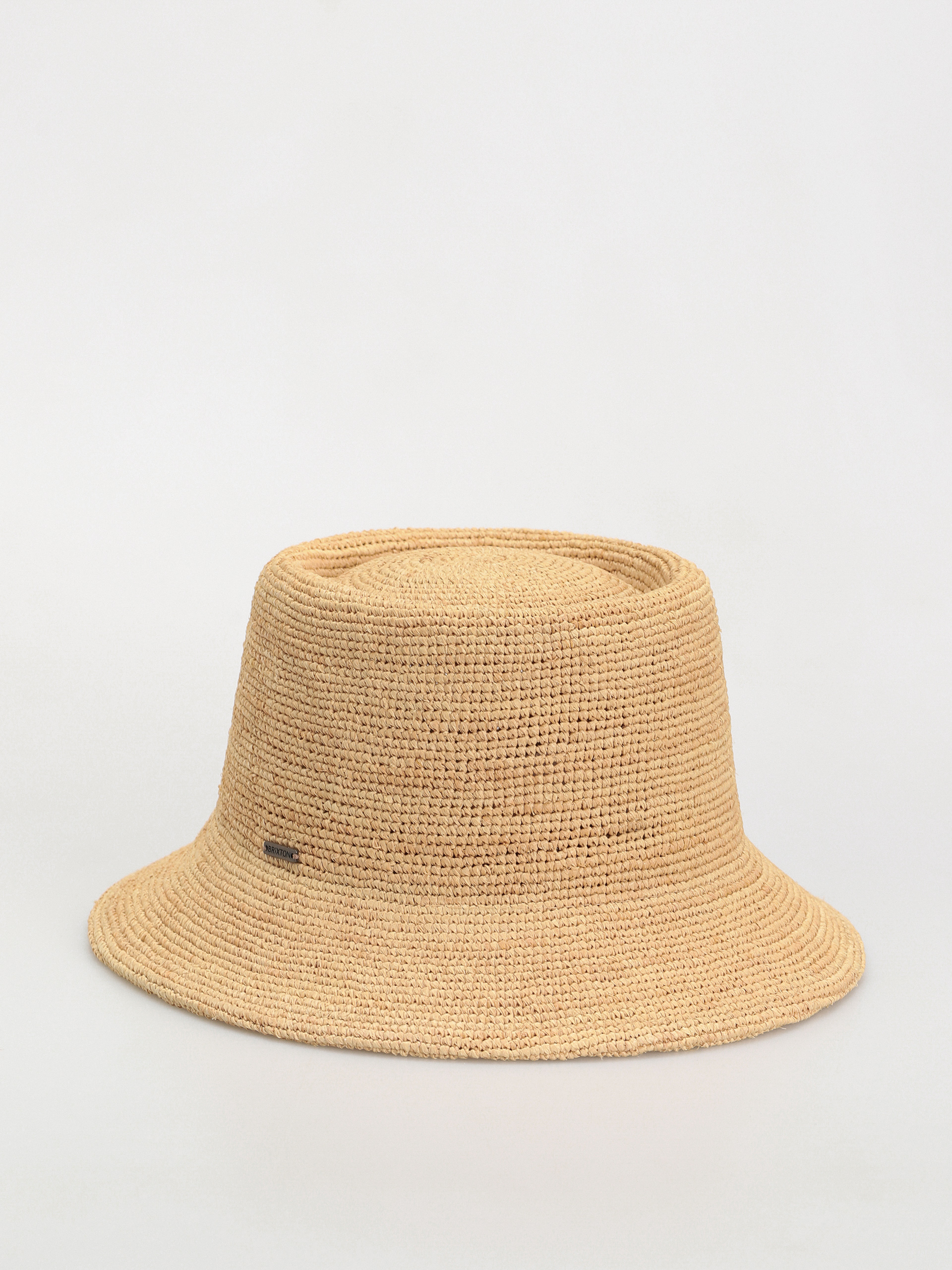 Pălărie Brixton Ellee Straw Buckett Wmn (tan)