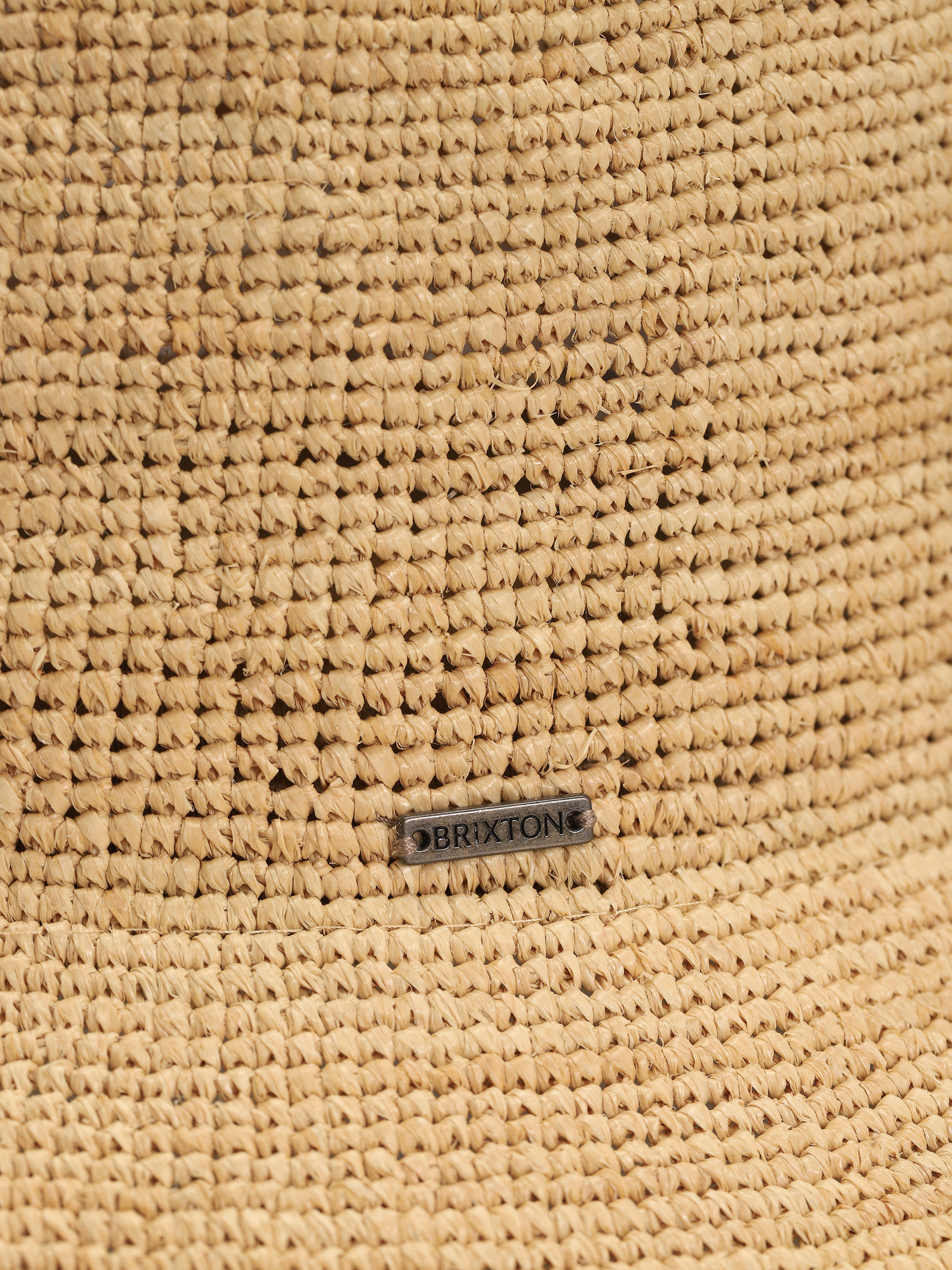 Pălărie Brixton Ellee Straw Buckett Wmn (tan)