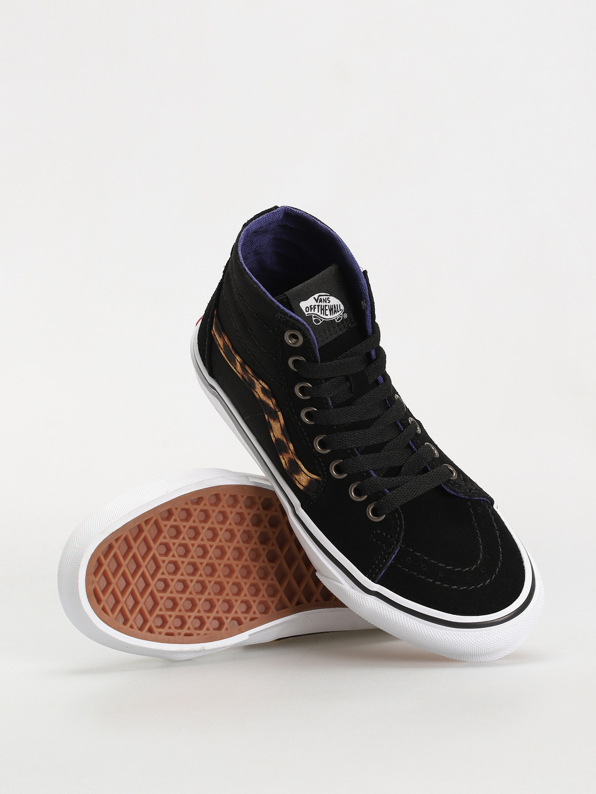 Pantofi Vans Sk8 Hi Tapered (90s grunge black)