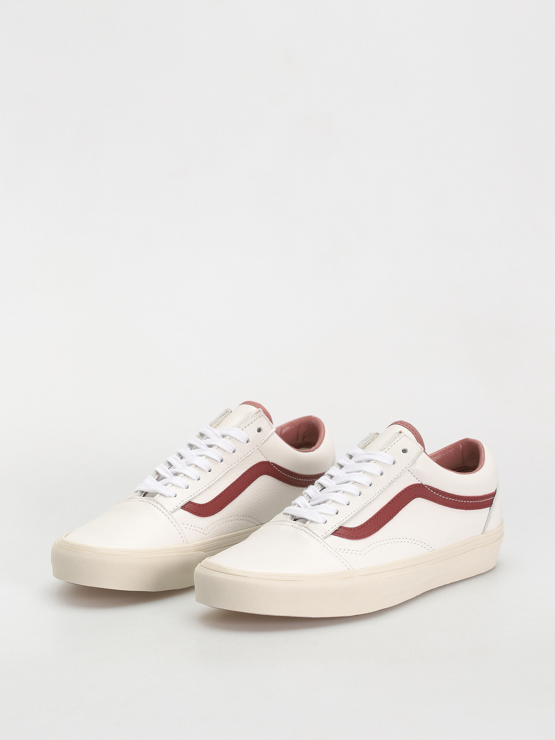 Pantofi Vans Old Skool (premium leather russet brown)