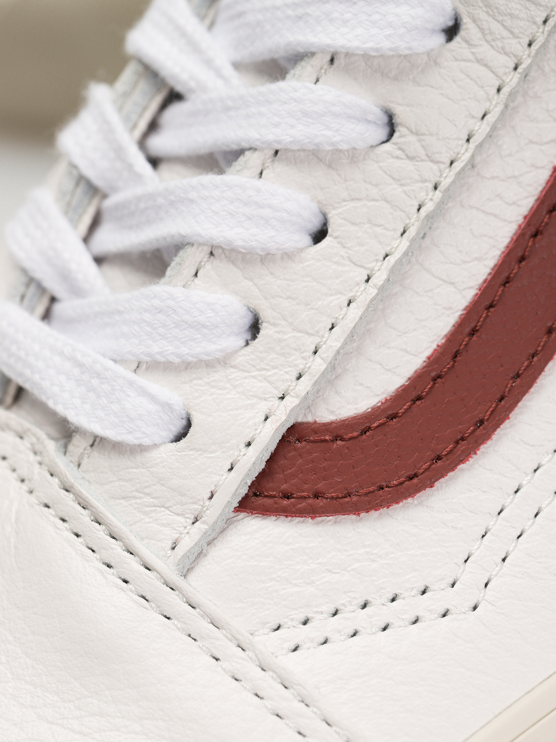 Pantofi Vans Old Skool (premium leather russet brown)