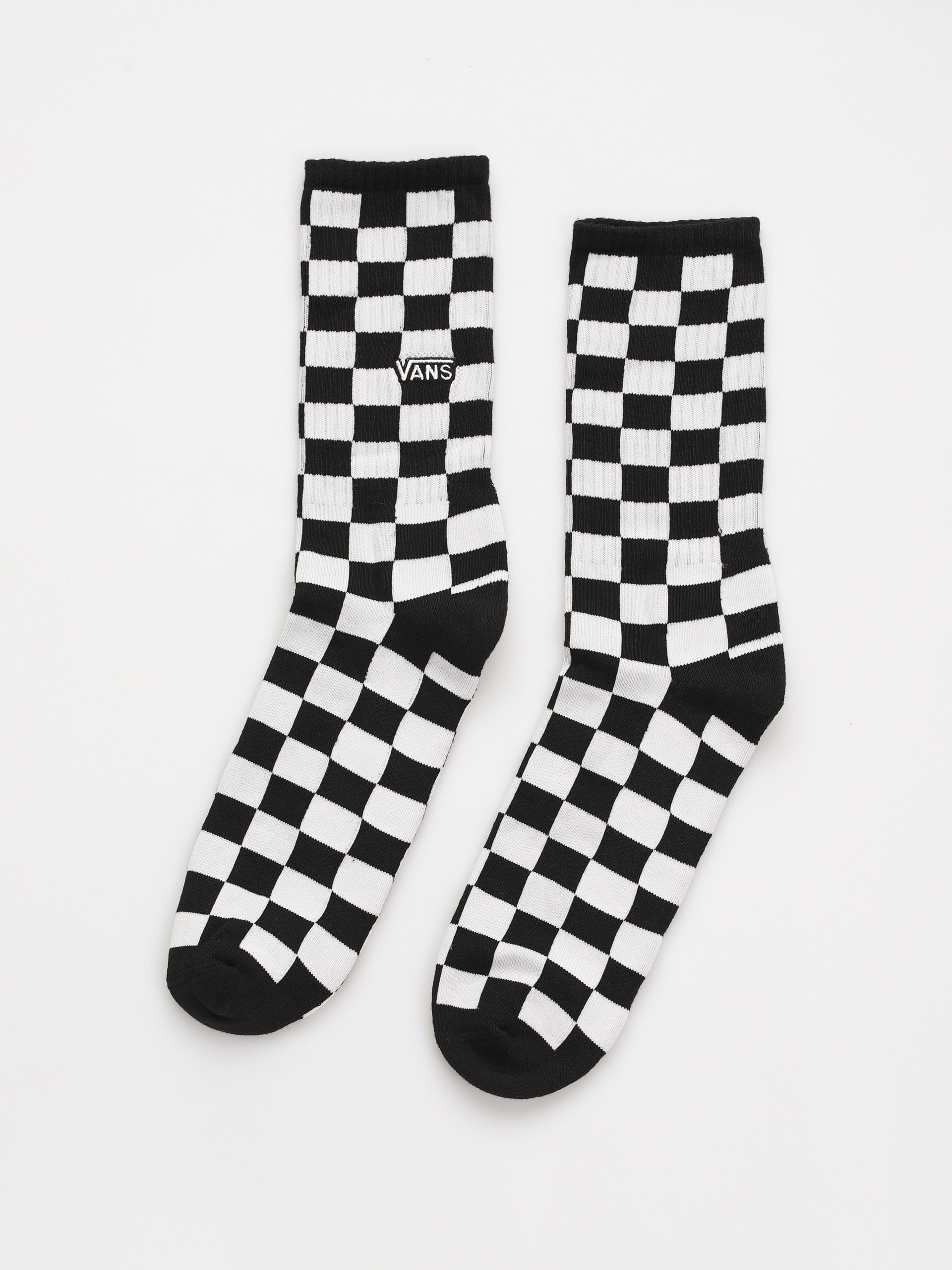 Șosete Vans Checkerboard Crew (rox black/white)