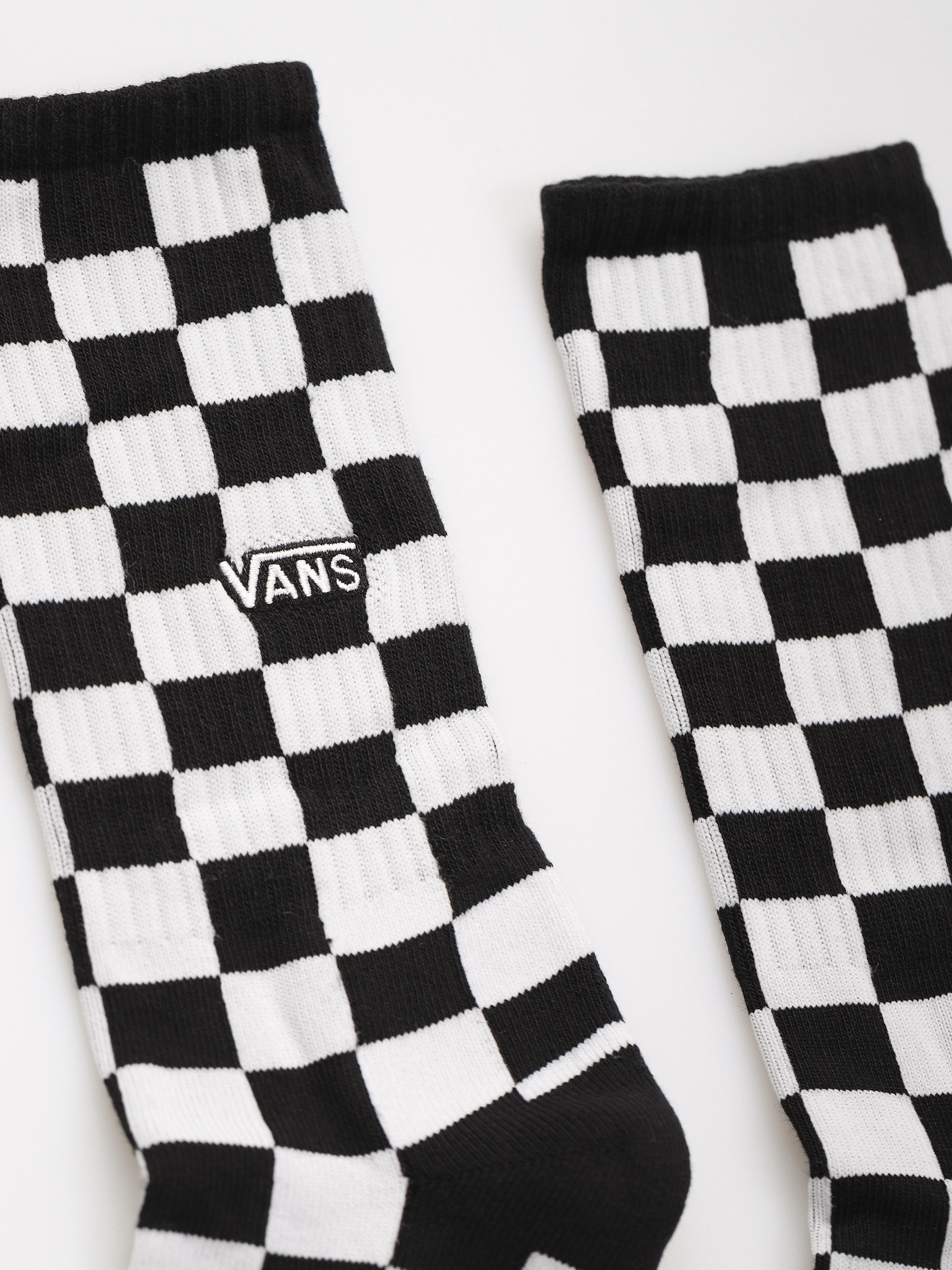Șosete Vans Checkerboard Crew (rox black/white)