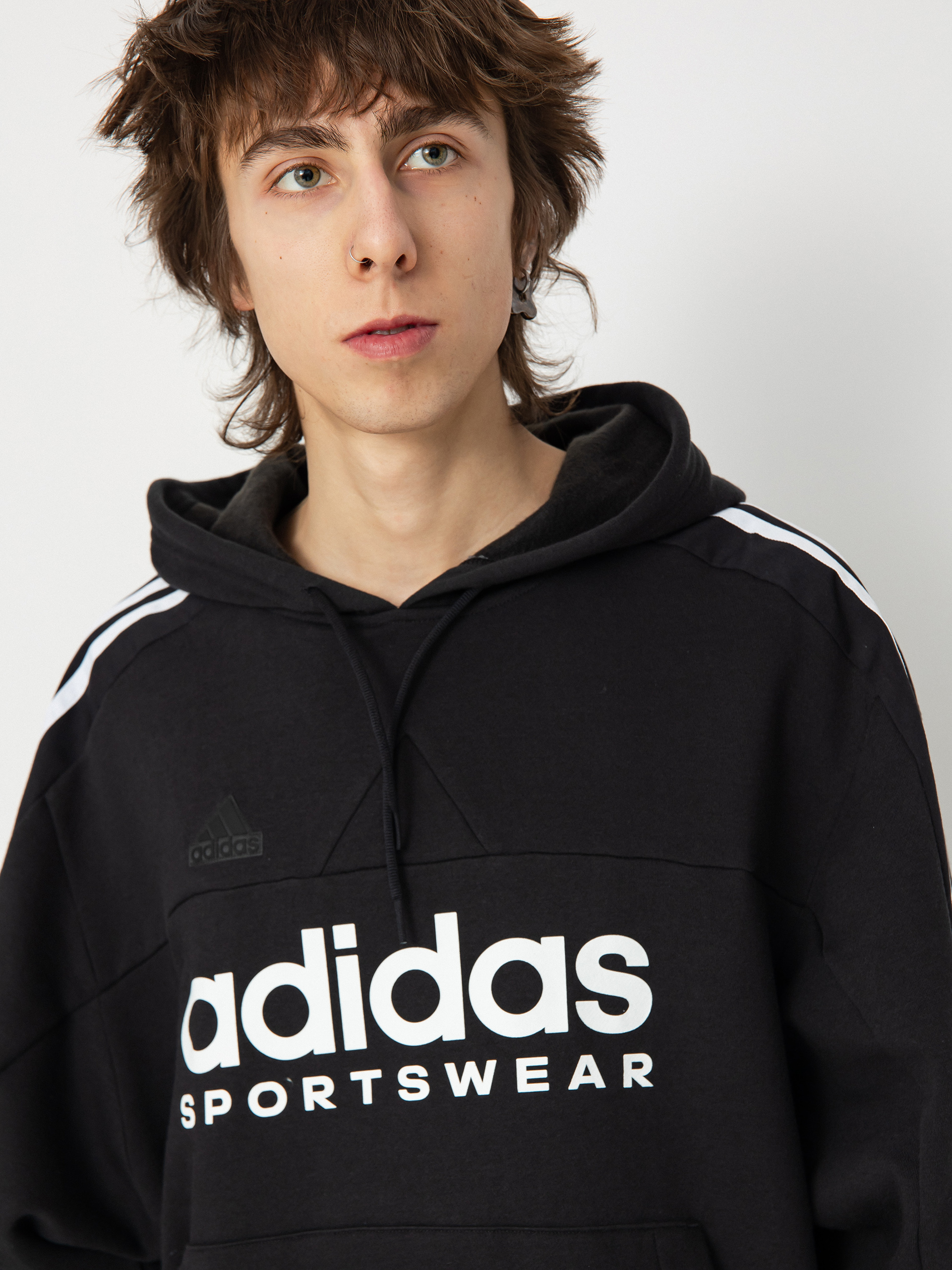 Hanorac cu glugă adidas Originals Tiro HD (black)