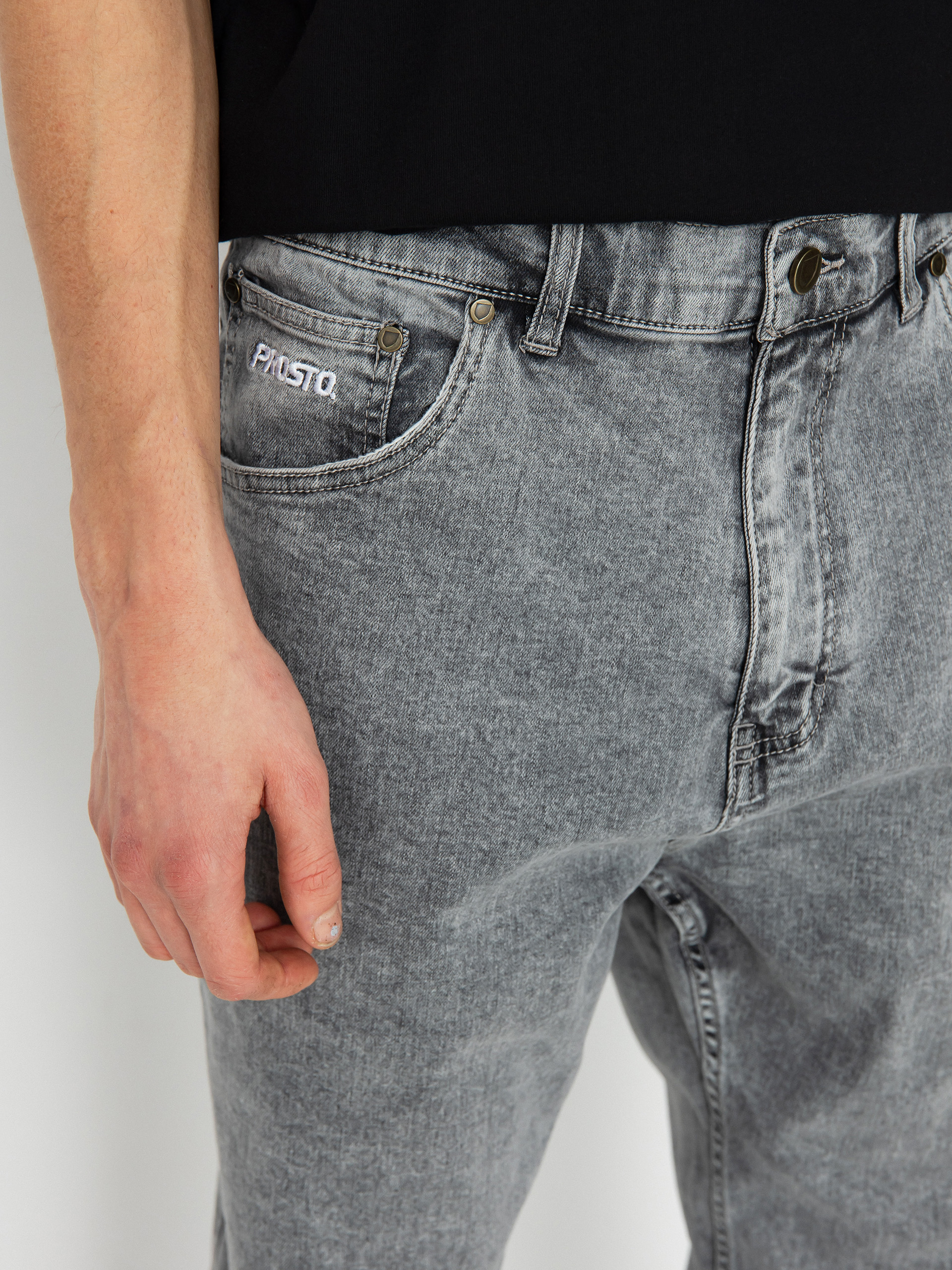 Pantaloni Prosto Baggy Oyeah (gray)