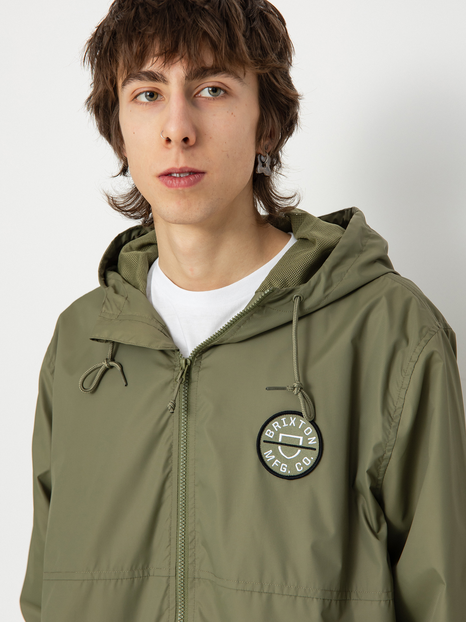 Geacă Brixton Claxton Crest Lw ZHD (olive surplus)