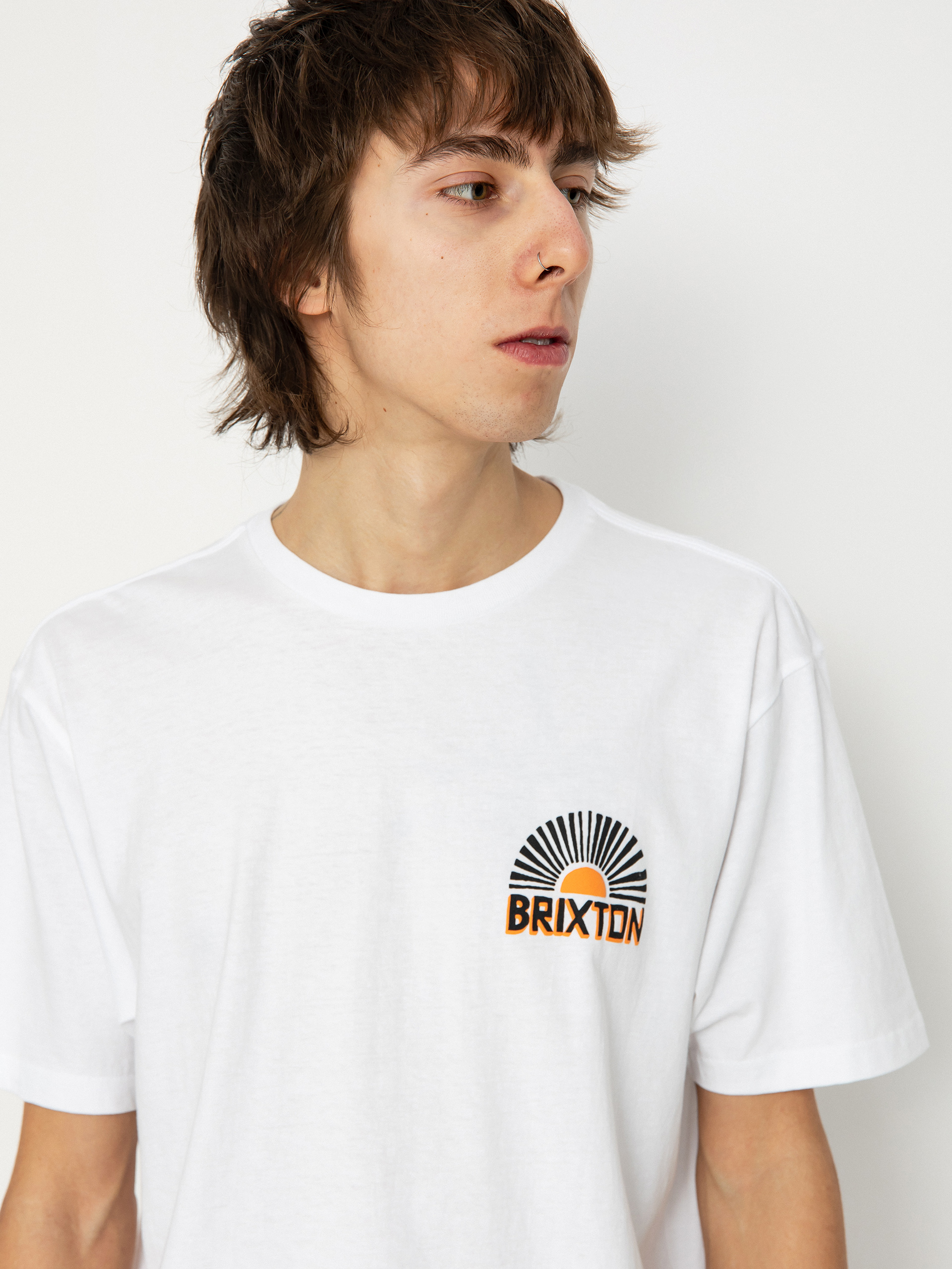 Tricou Brixton Fairview Tlrt (white)