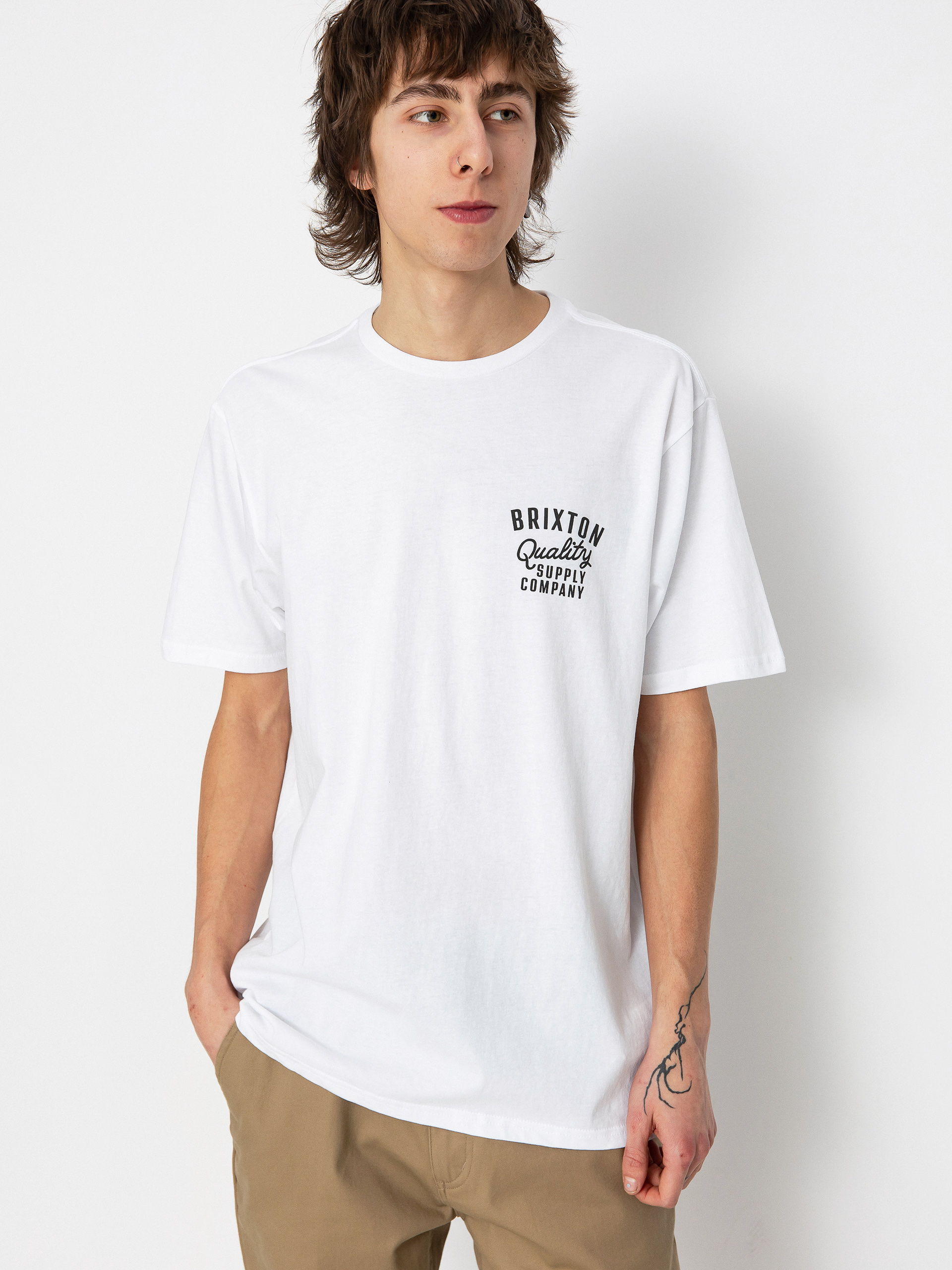 Tricou Brixton Hubal Tlrt (white)