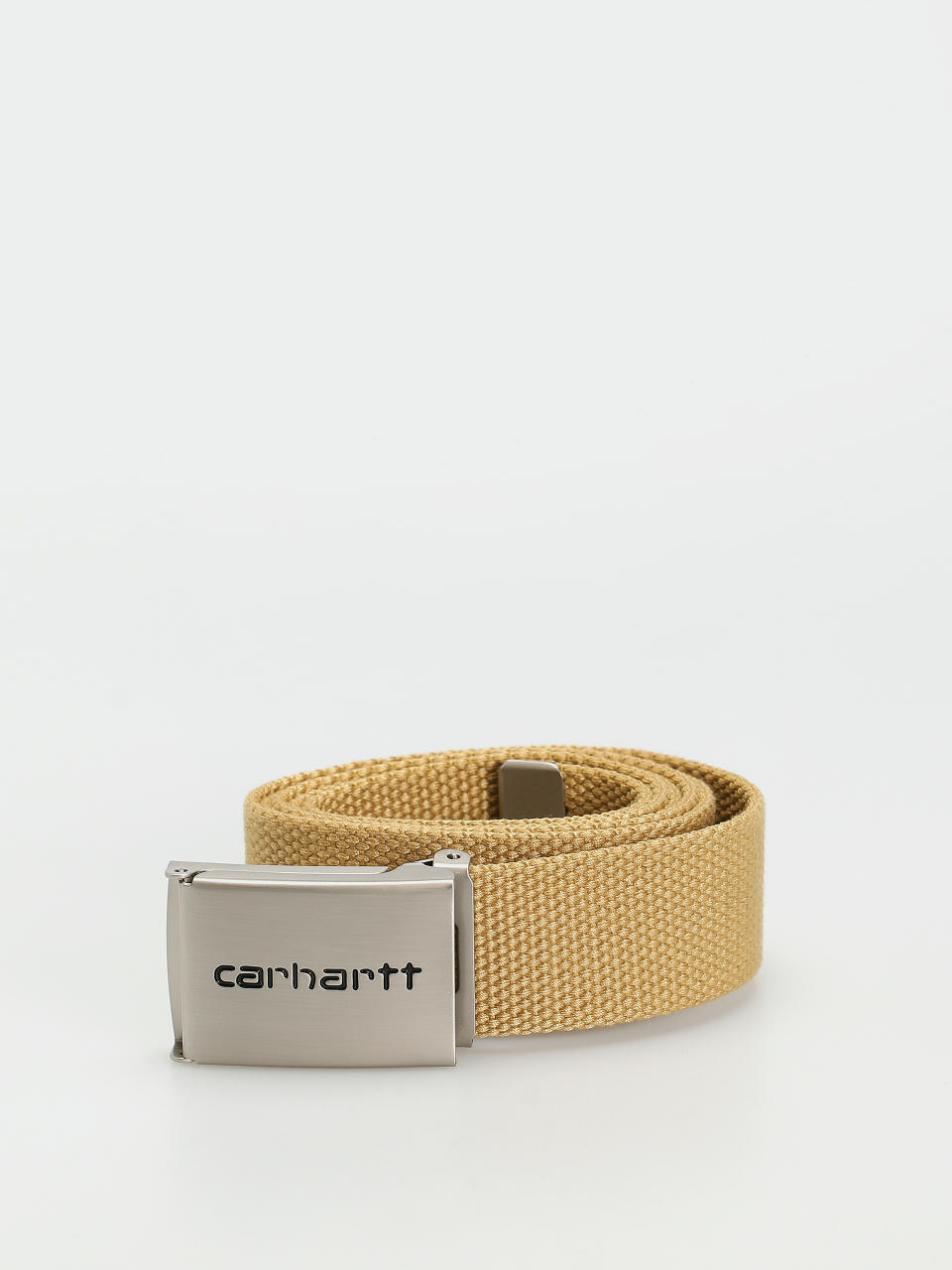 Curea Carhartt WIP Clip Belt Chrome (bourbon)