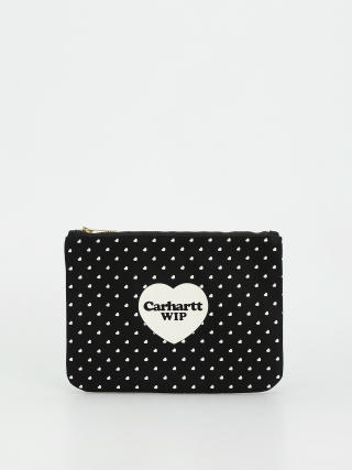 Portofel Carhartt WIP Canvas Graphic Zip (heart bandana print/black)