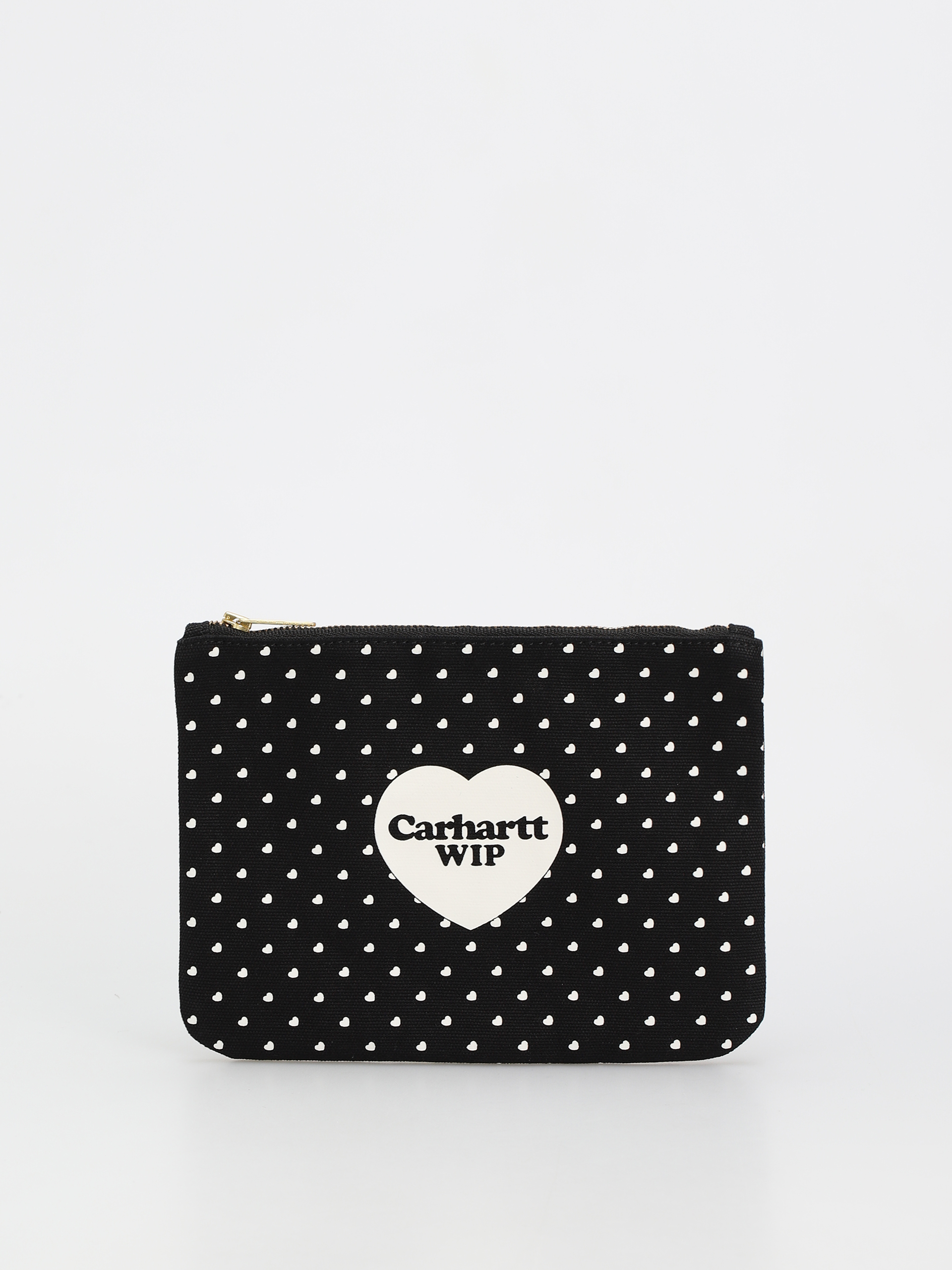 Portofel Carhartt WIP Canvas Graphic Zip (heart bandana print/black)