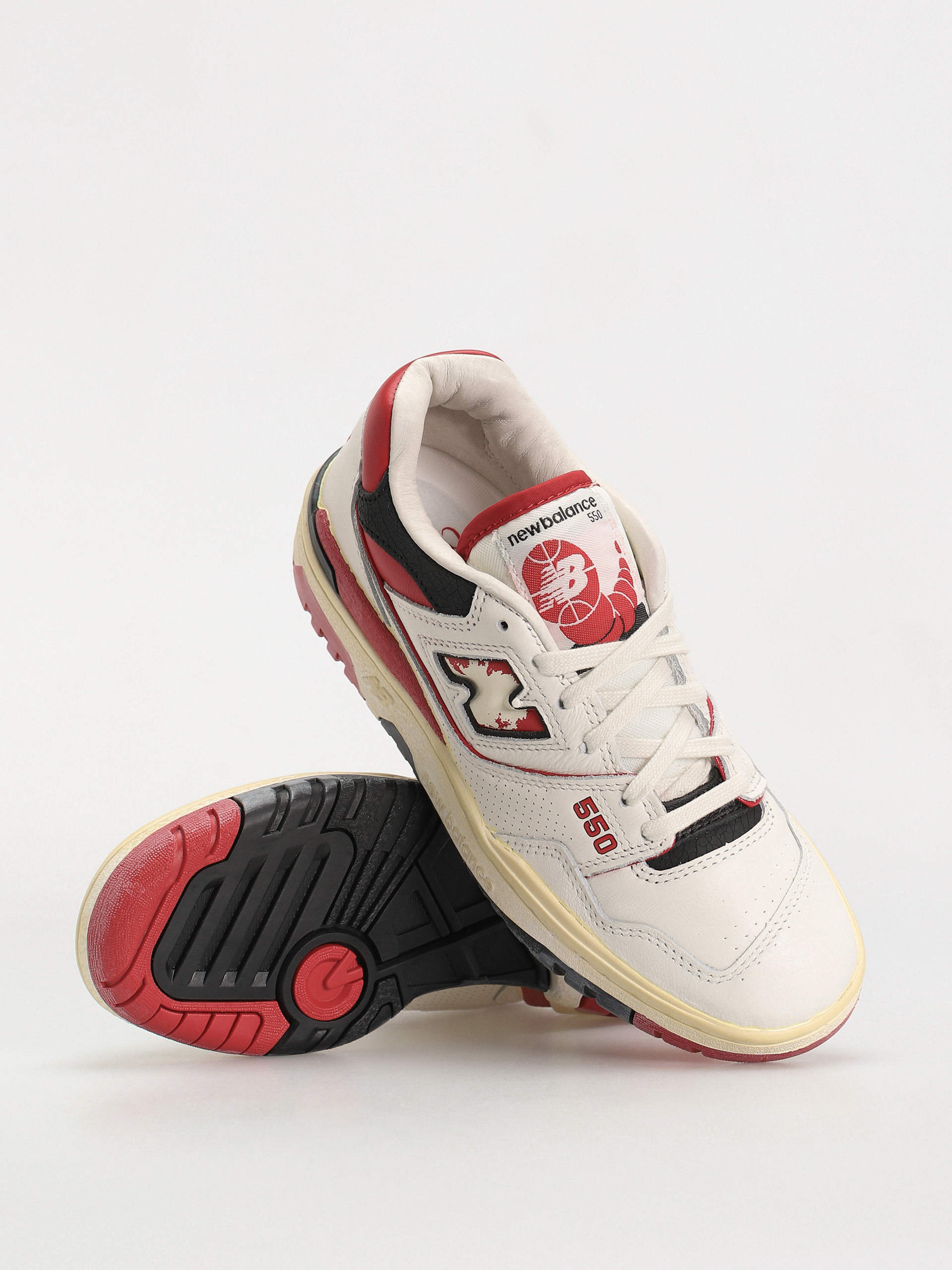 Pantofi New Balance 550 (vintage red)