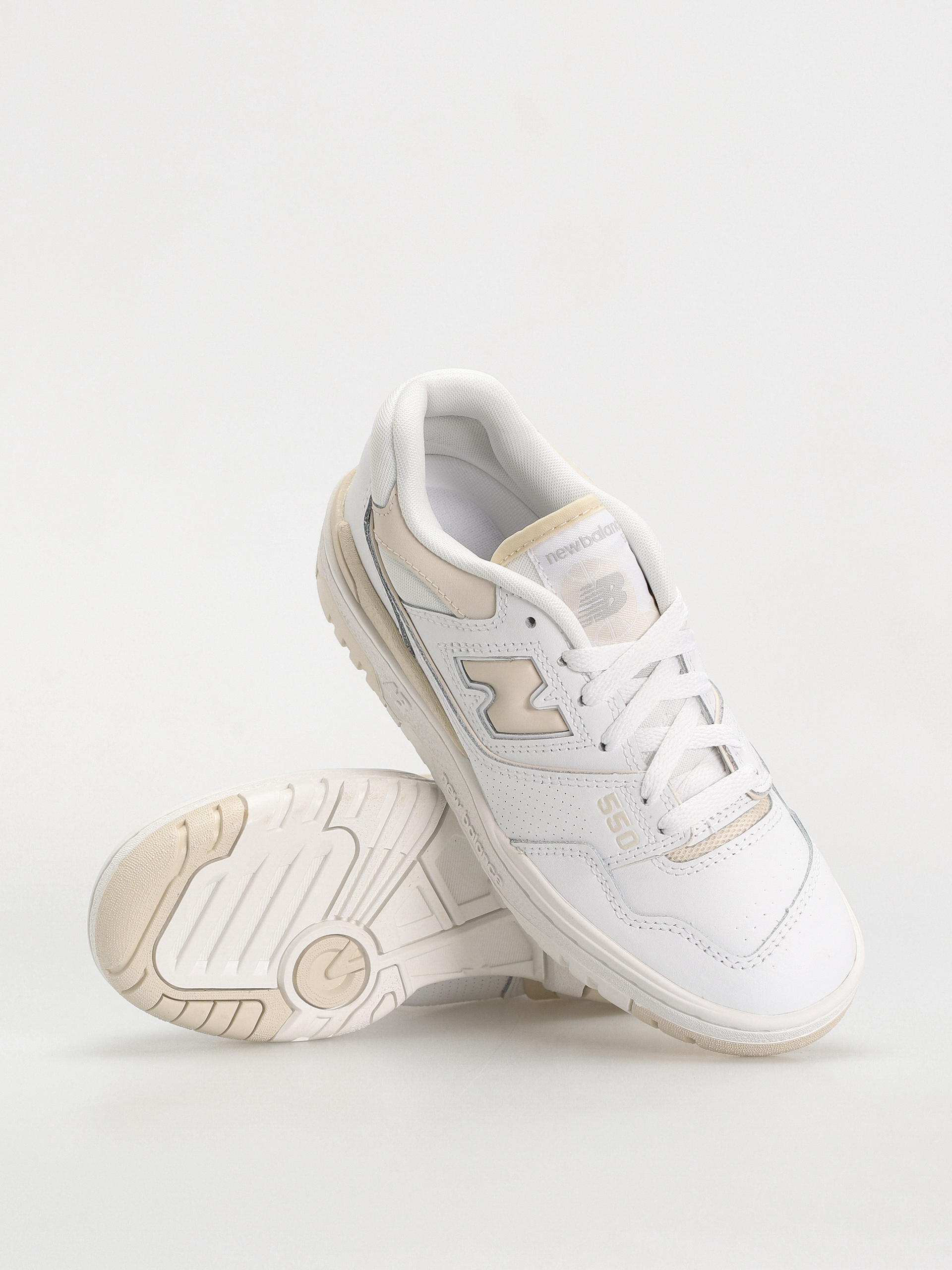 Pantofi New Balance 550 Wmn (white linen)