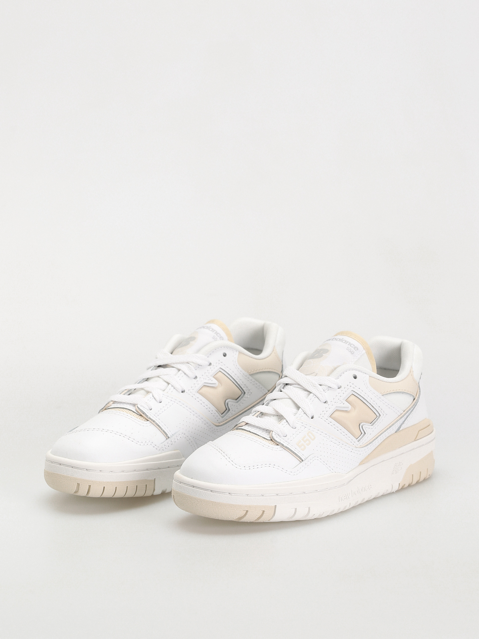 Pantofi New Balance 550 Wmn (white linen)