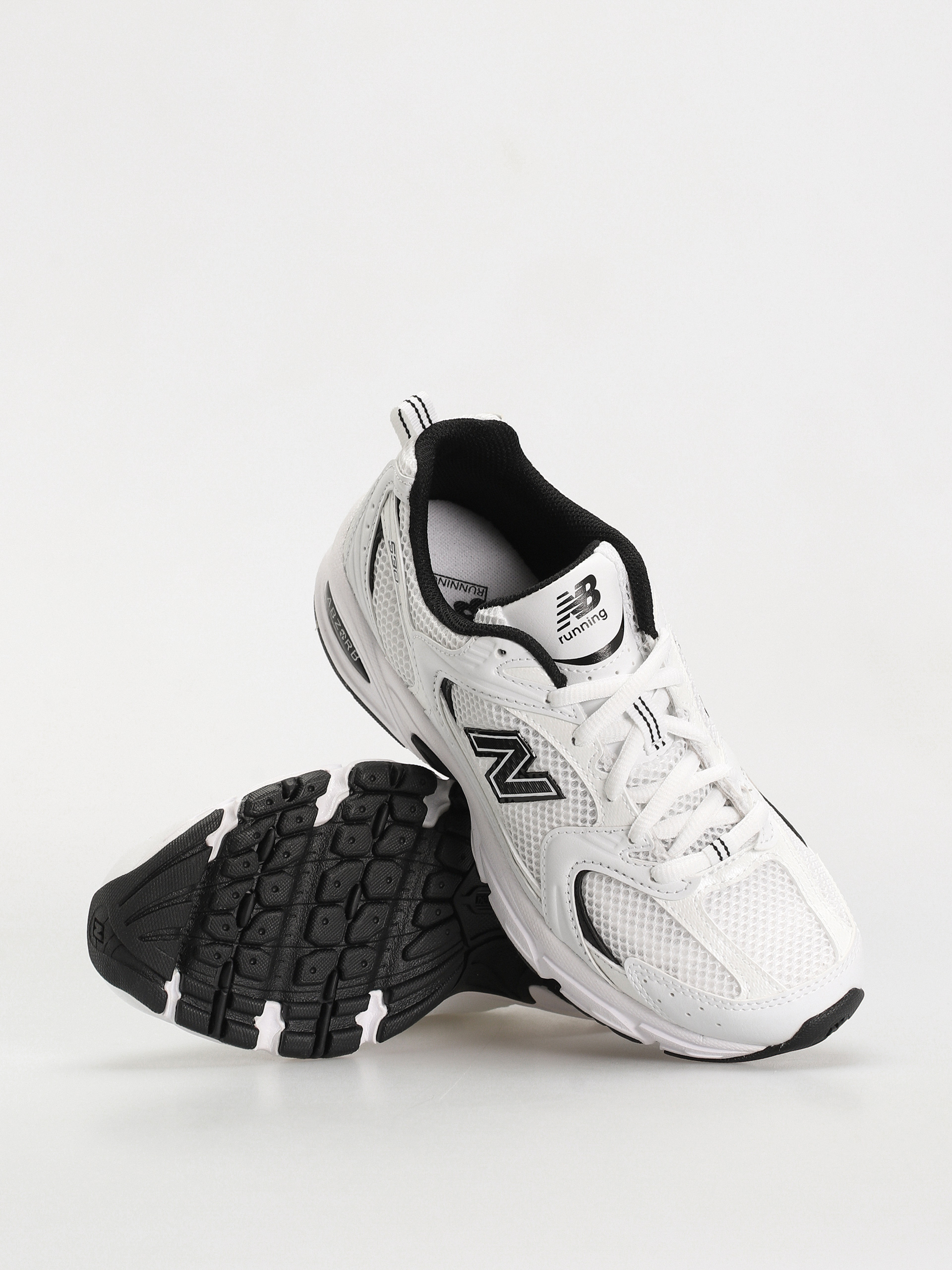 New Balance S930 ホワイト/ブラック Pantofi New Balance 530 - alb (white black details)