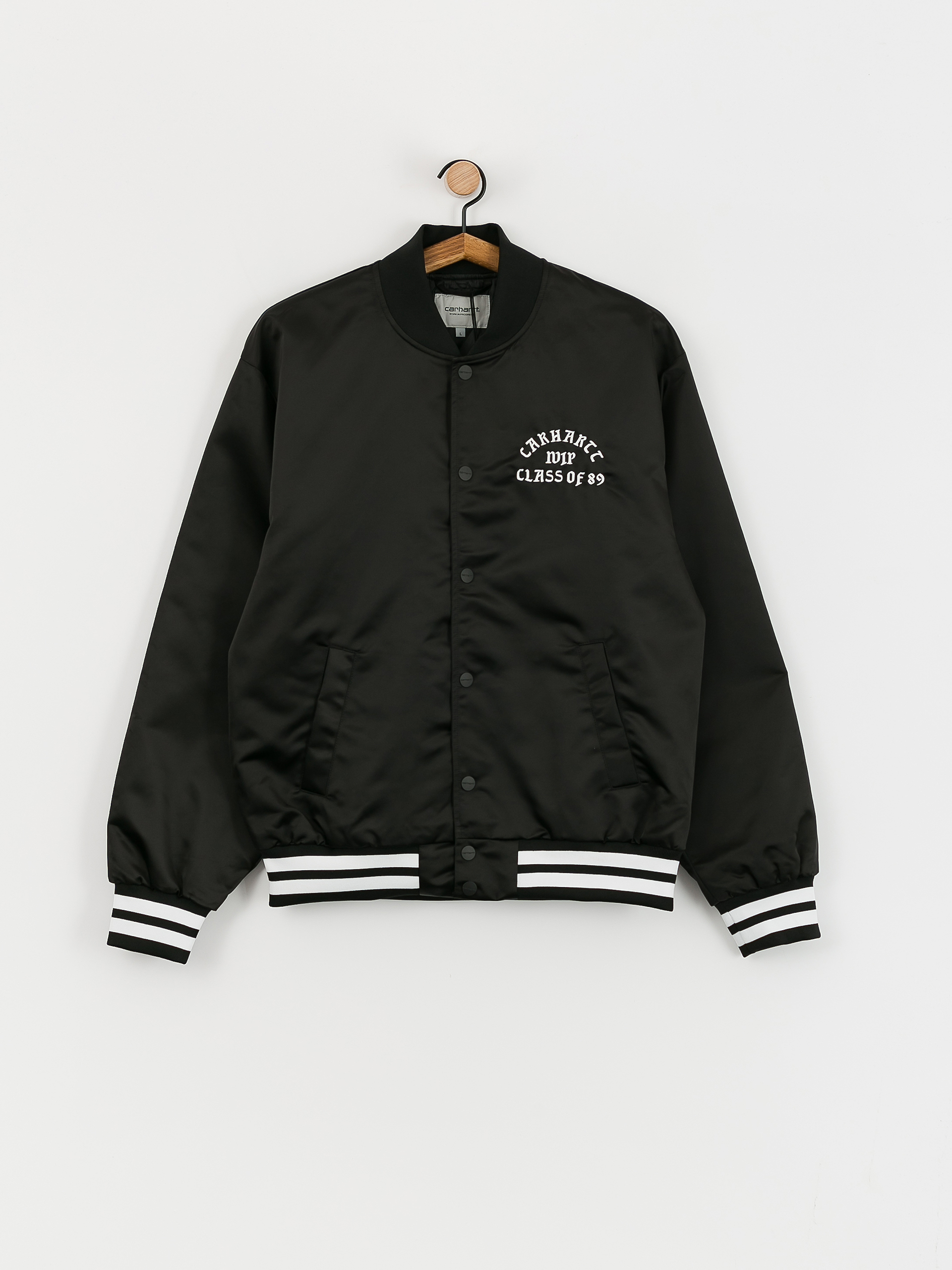 Geacă Carhartt WIP Class of 89 Bomber (black/white)