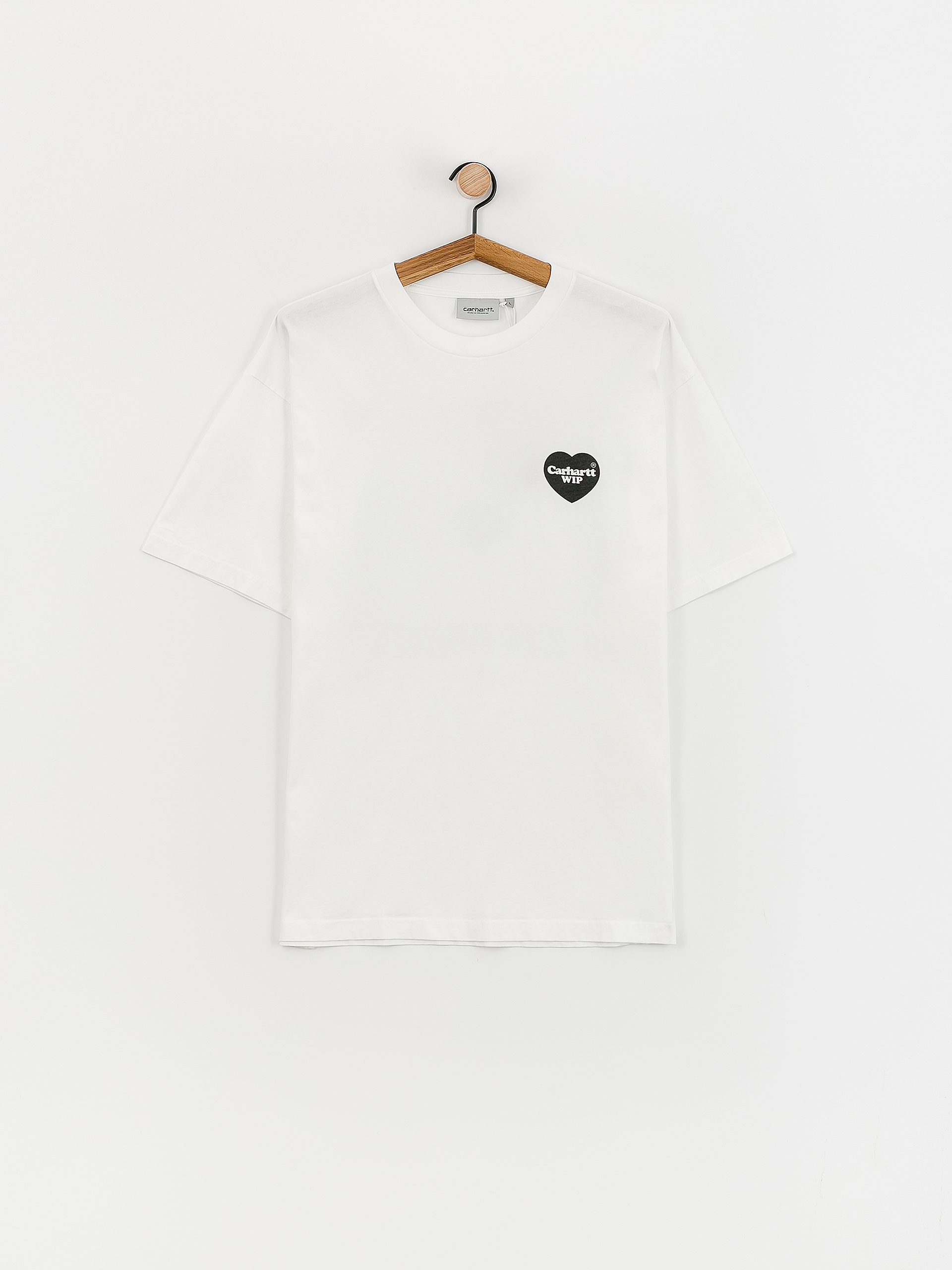 Tricou Carhartt WIP Heart Bandana (white/black)