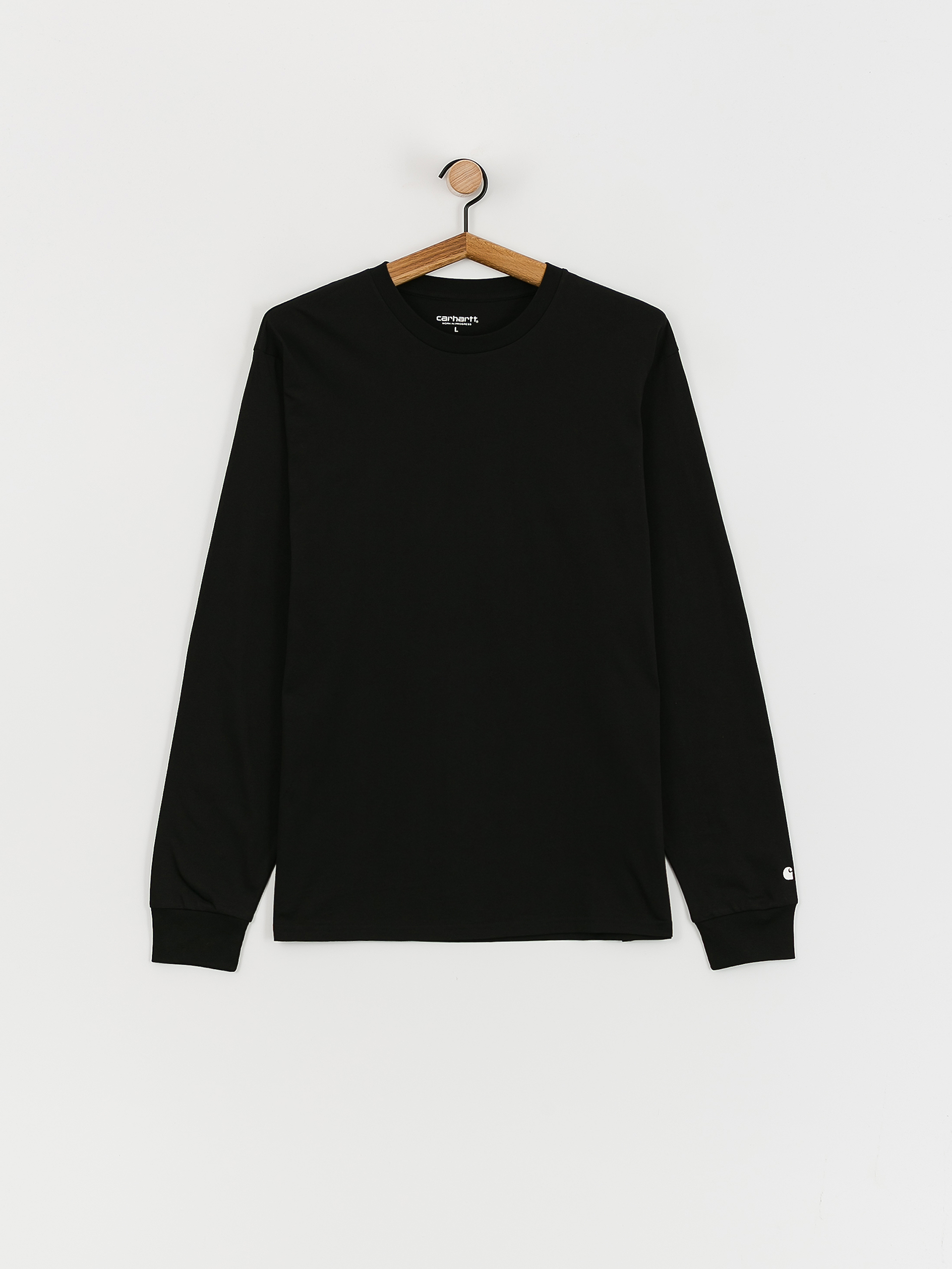 Longsleeve Carhartt WIP Base (black/white)
