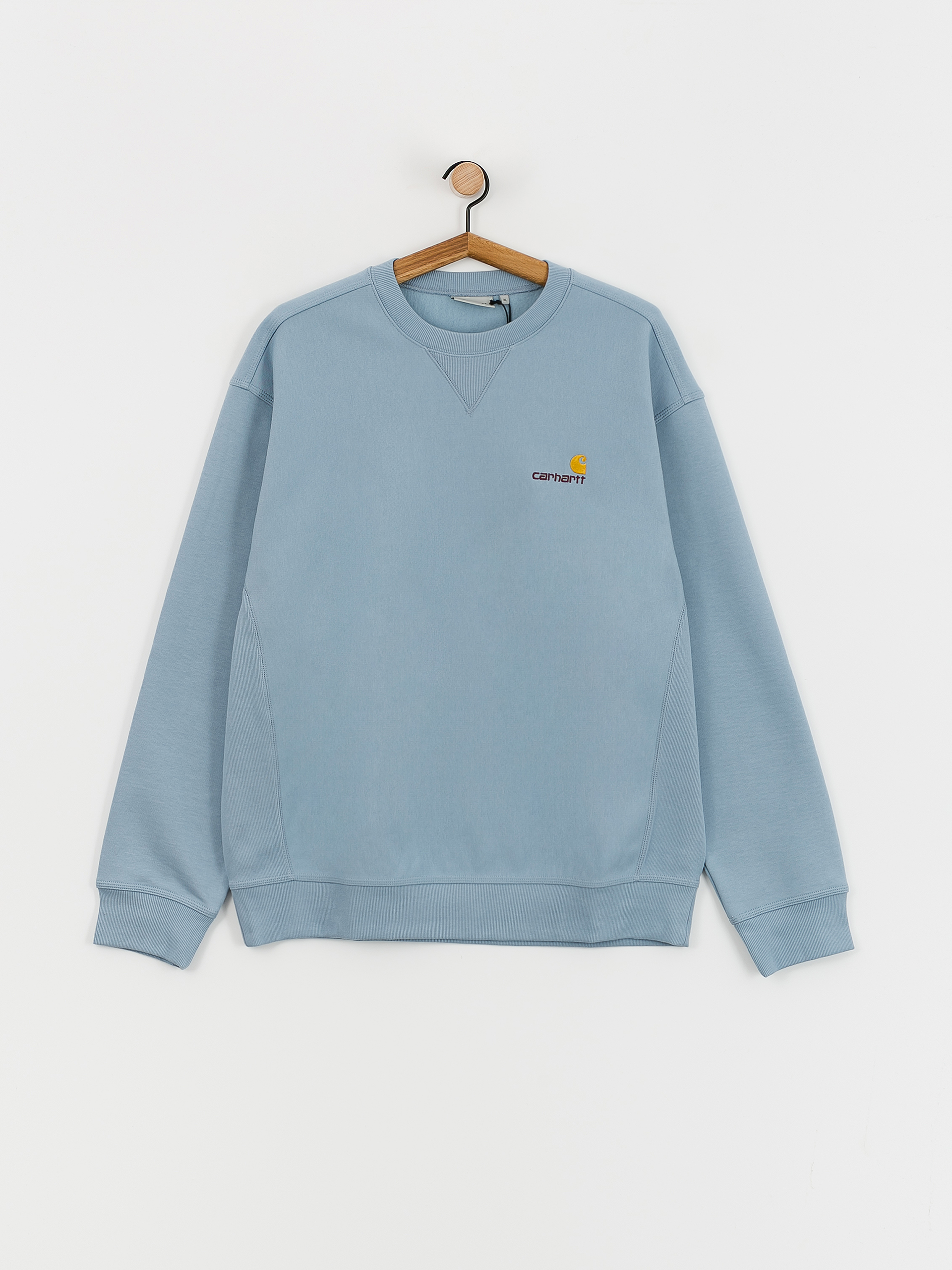 Hanorac Carhartt WIP American Script (frosted blue)