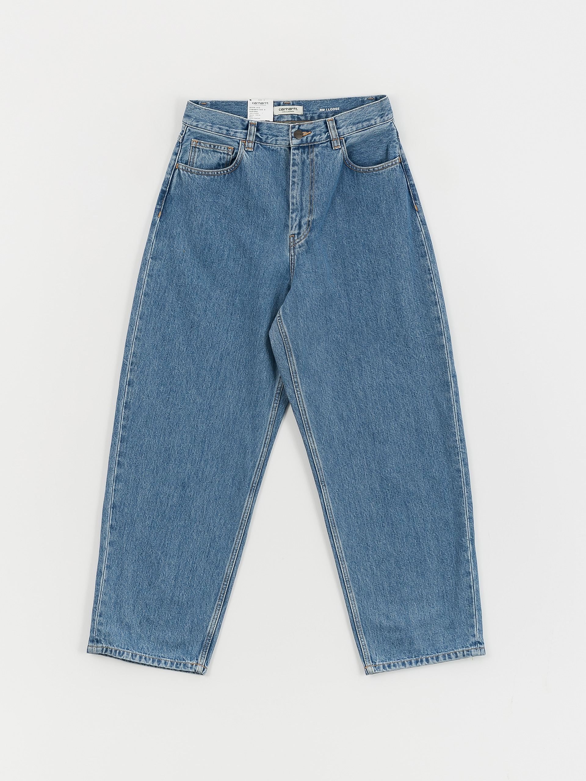 Pantaloni Carhartt WIP Brandon Wmn (blue)
