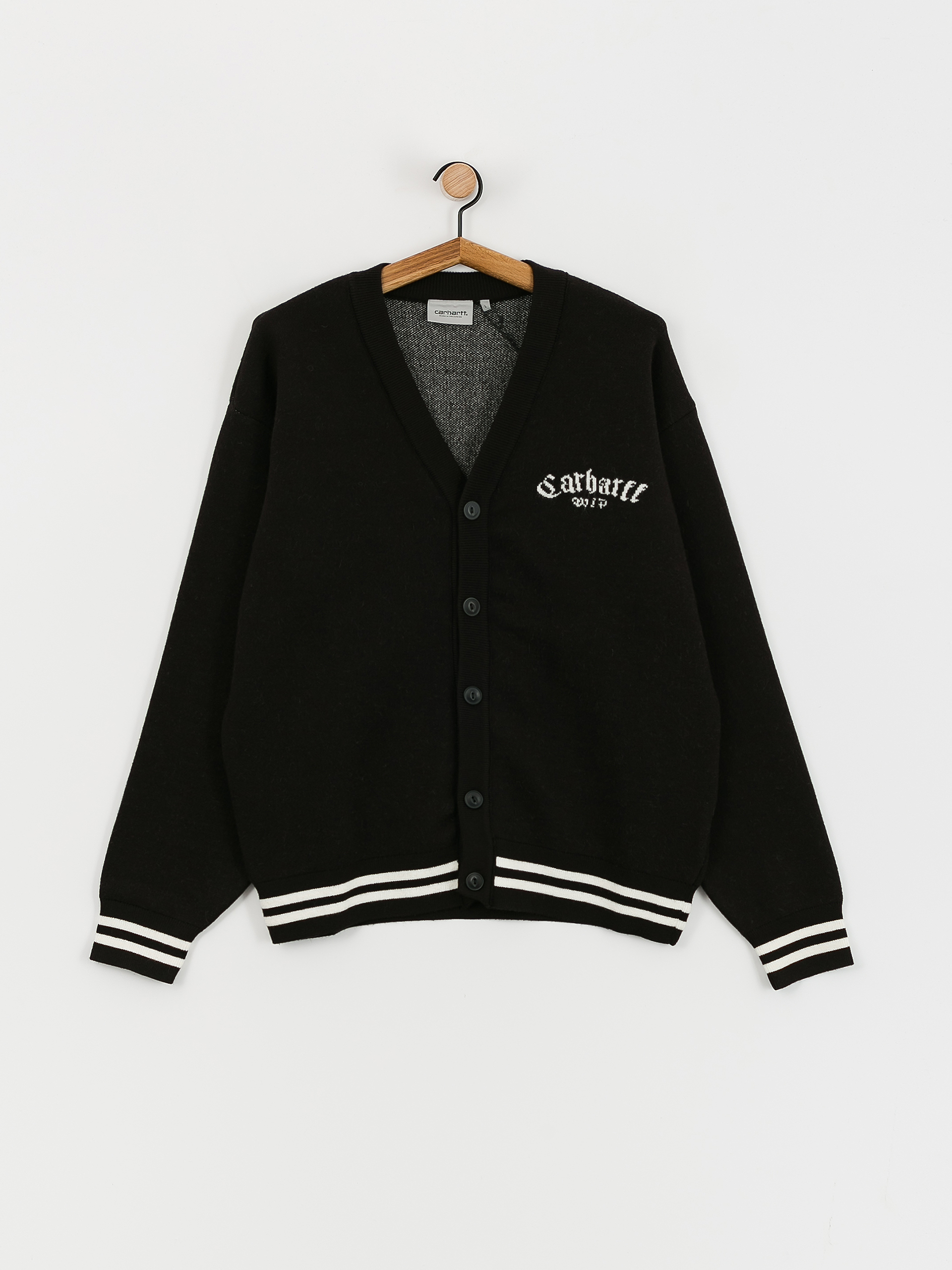 Pulover Carhartt WIP Onyx Cardigan (black/wax)