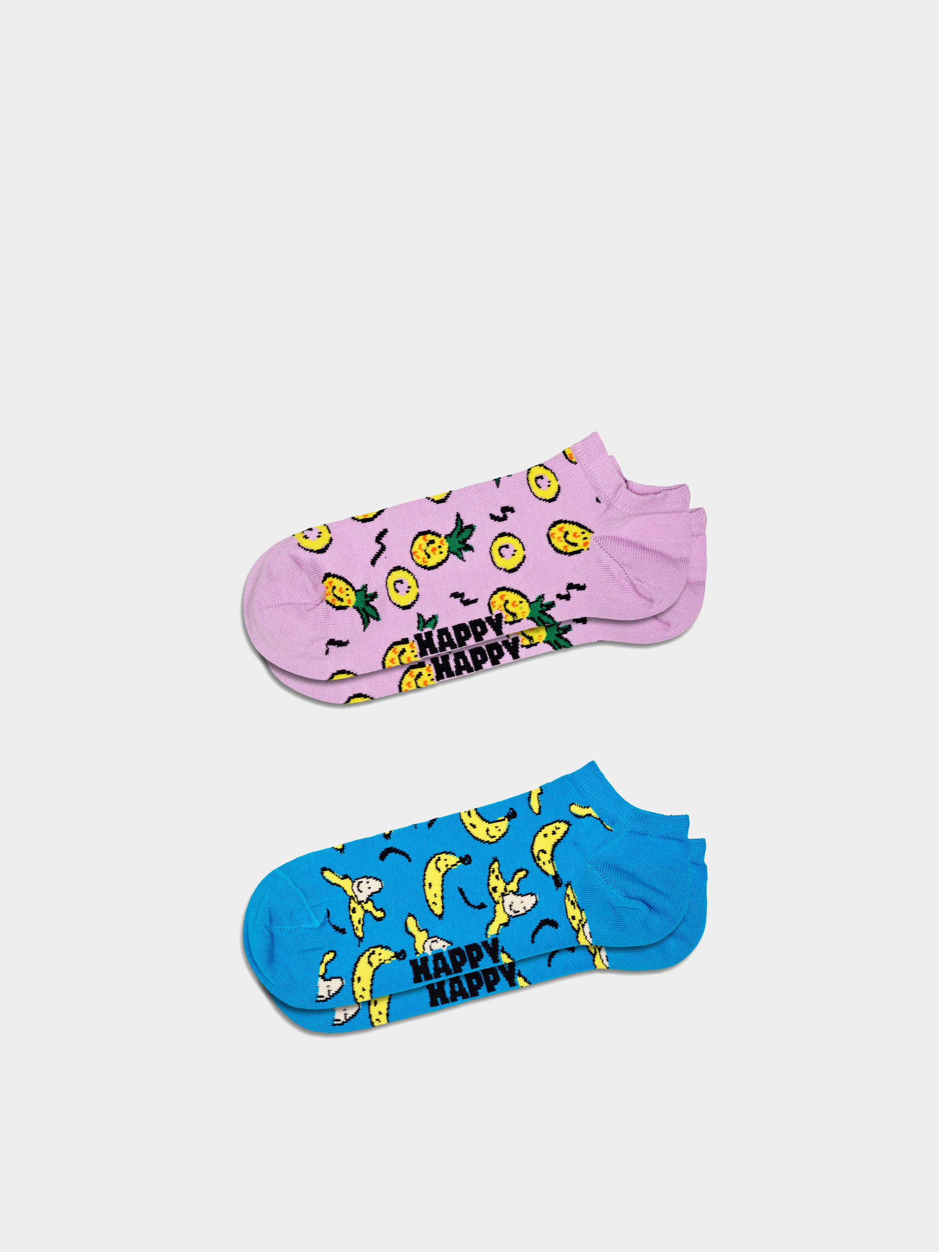 Șosete Happy Socks 2-Pack Fruit Low (purple)