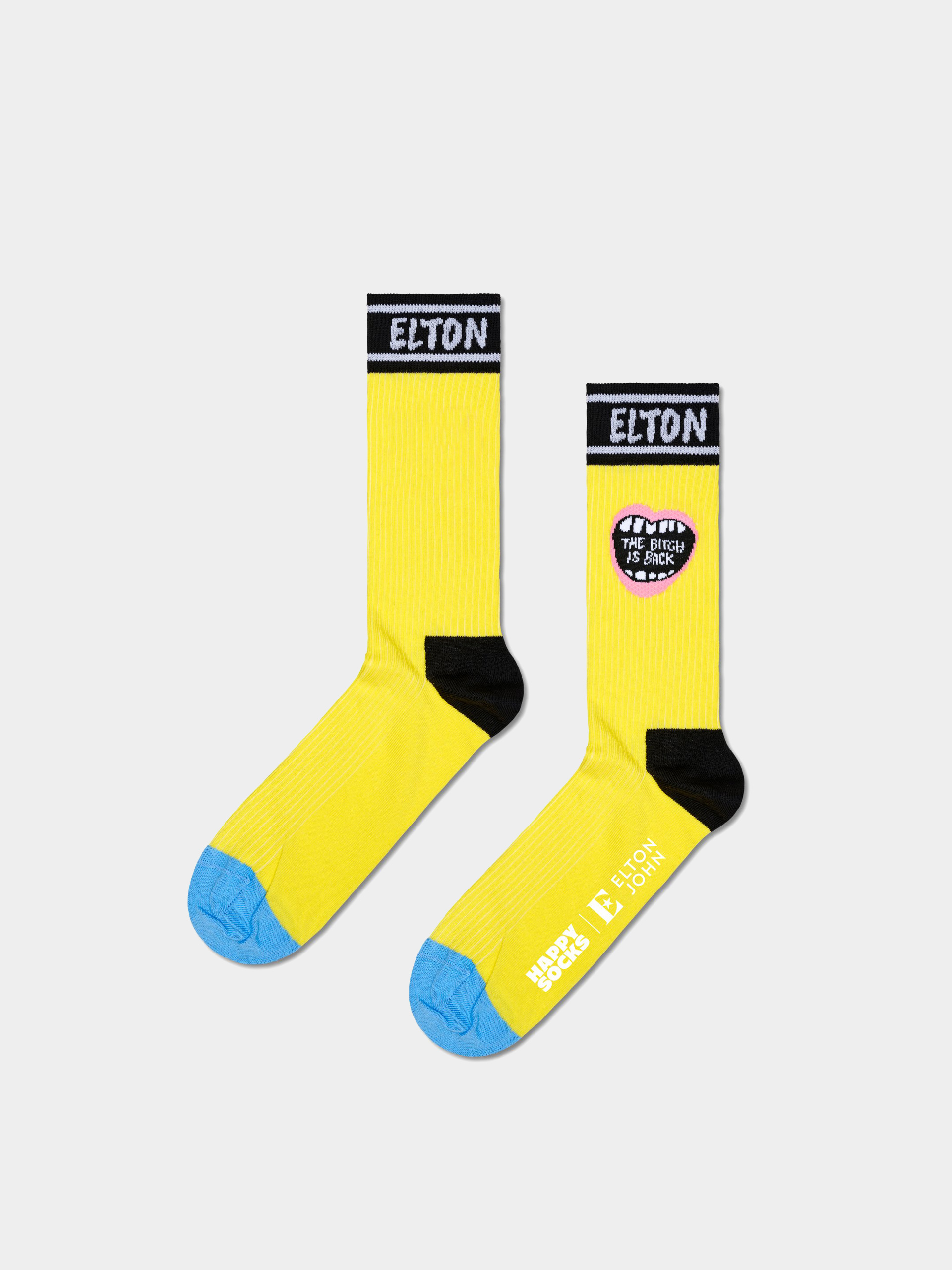 Șosete Happy Socks The Bitch Is Back (yellow)