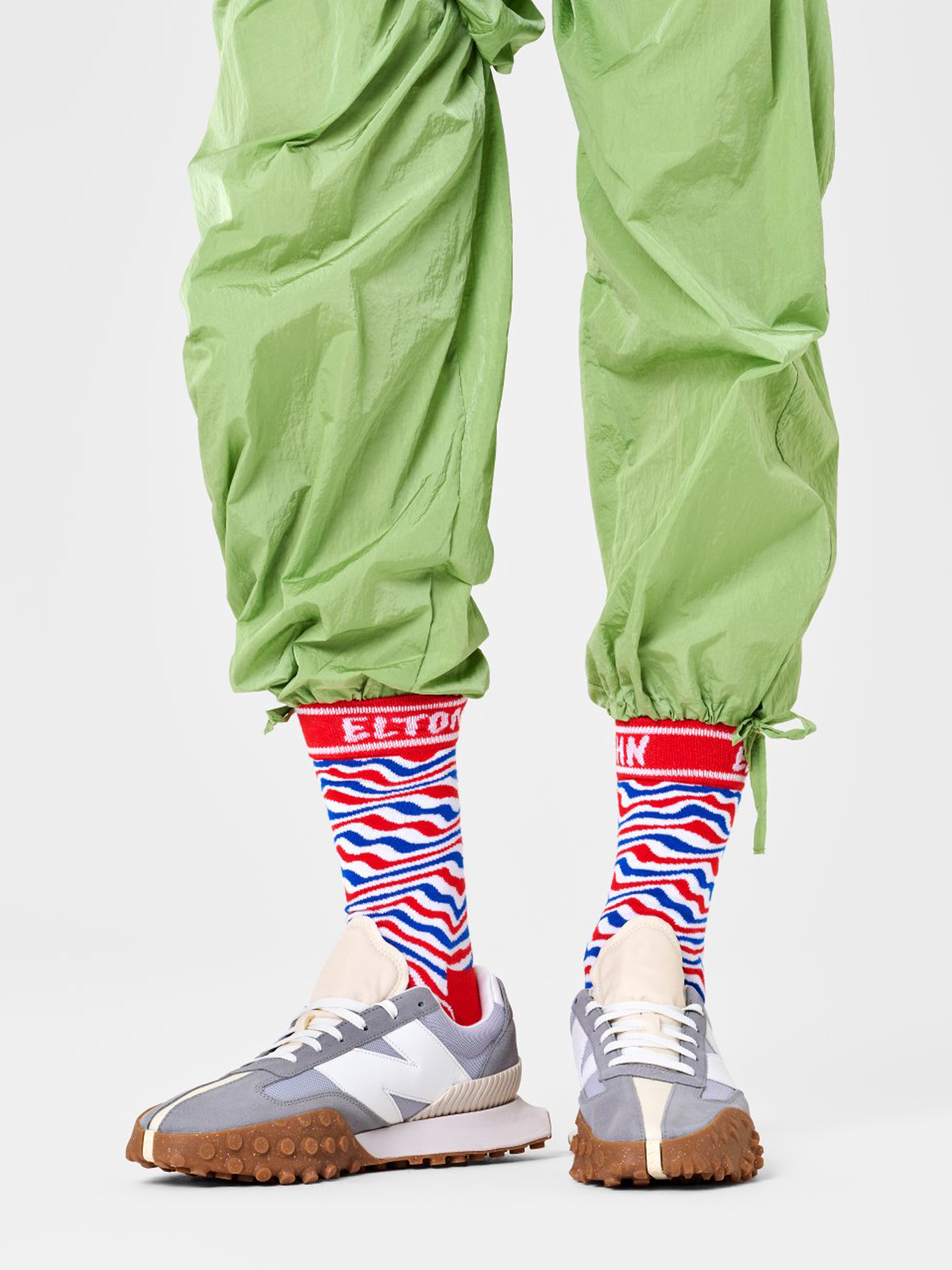 Șosete Happy Socks Elton John Striped (red)