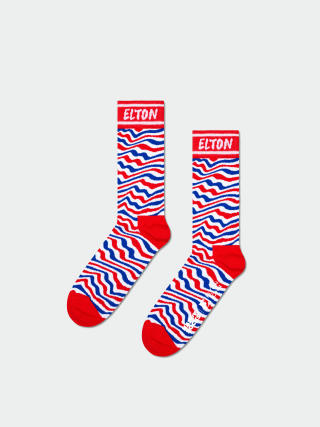 Șosete Happy Socks Elton John Striped (red)