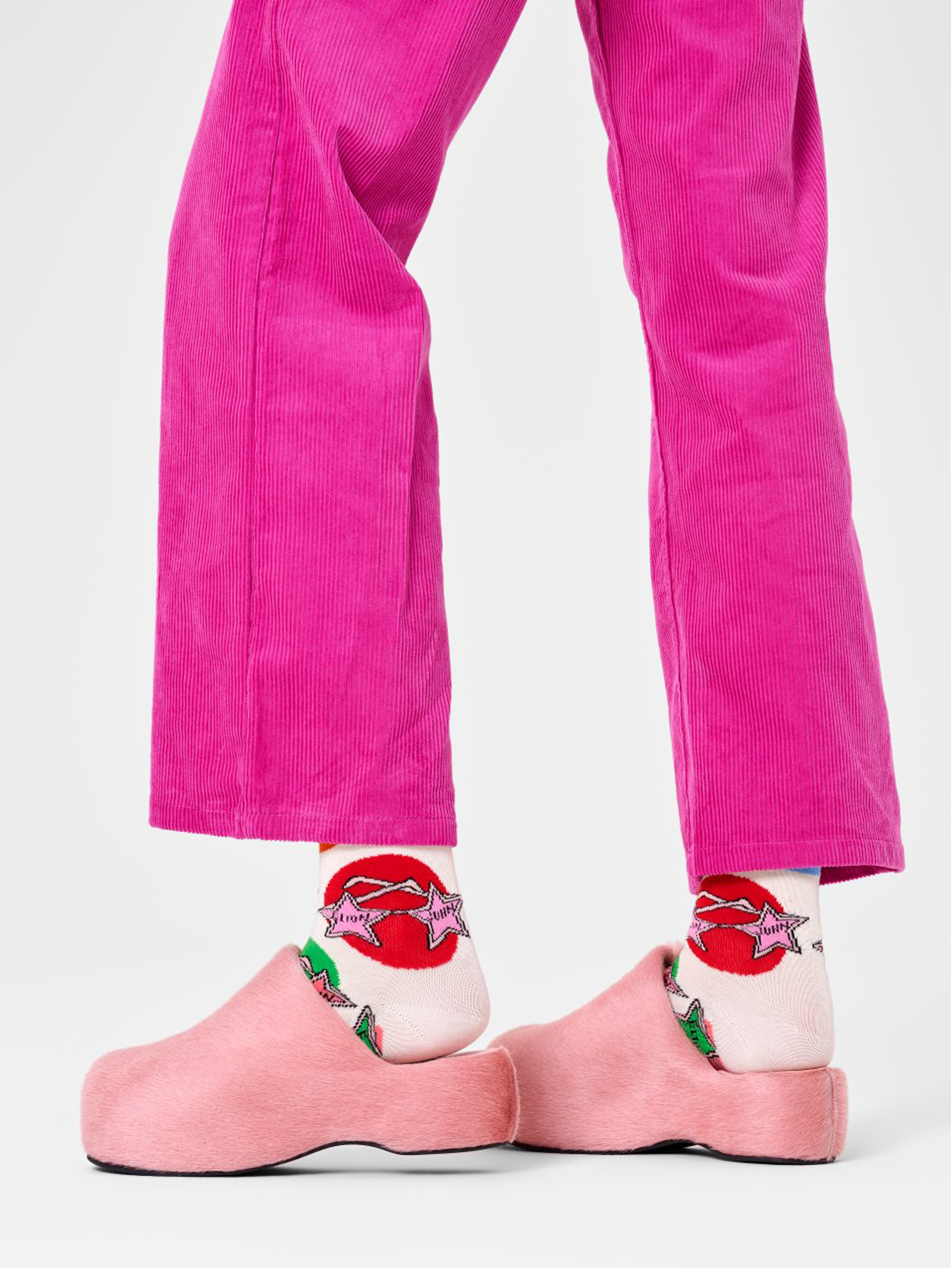 Șosete Happy Socks Elton Glasses (white)