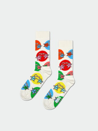 Șosete Happy Socks Elton Glasses (white)