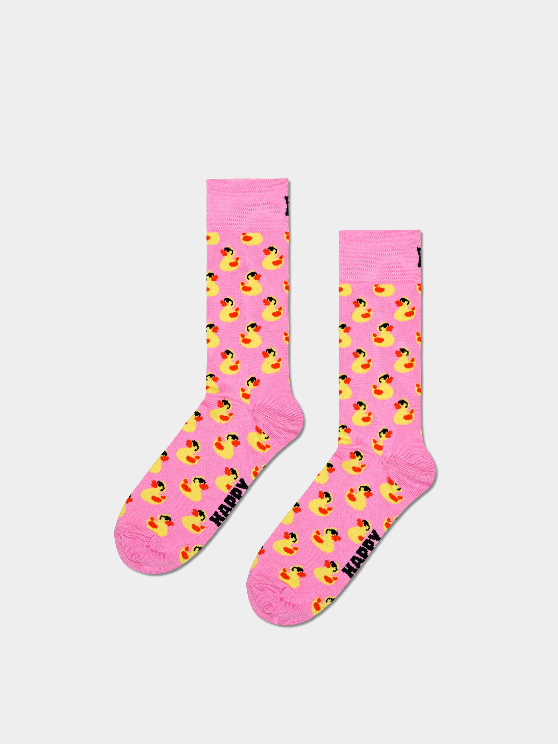 Șosete Happy Socks Rubber Duck (pink)