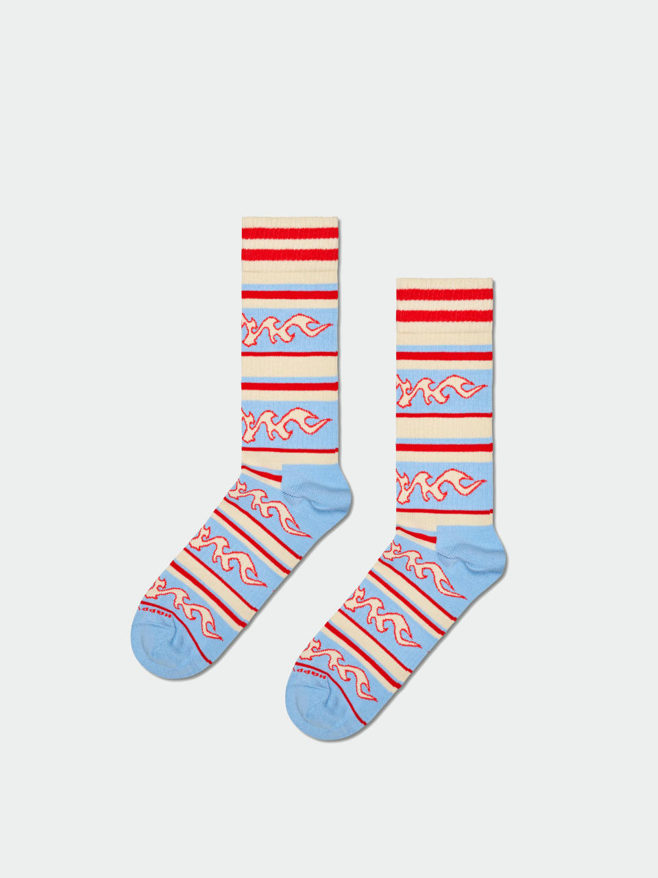 Șosete Happy Socks Flaming Stripe (beige)