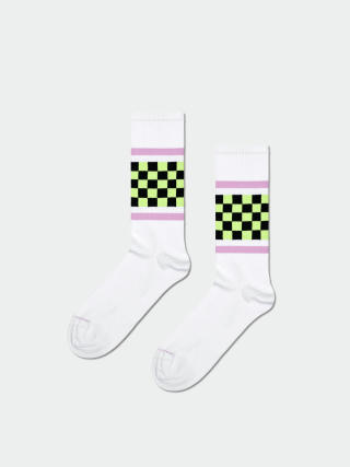 Șosete Happy Socks Checked Stripe (white)
