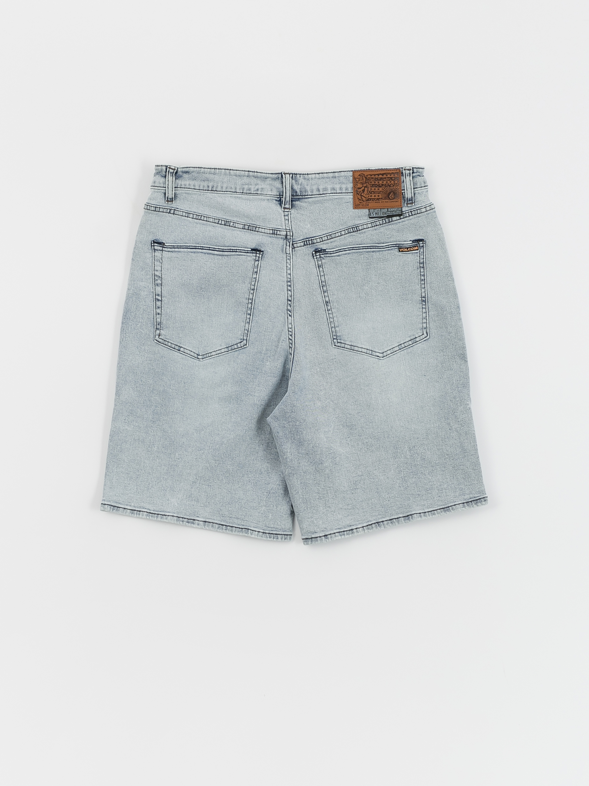 Șort Volcom Billow Denim (desert dirt indigo)